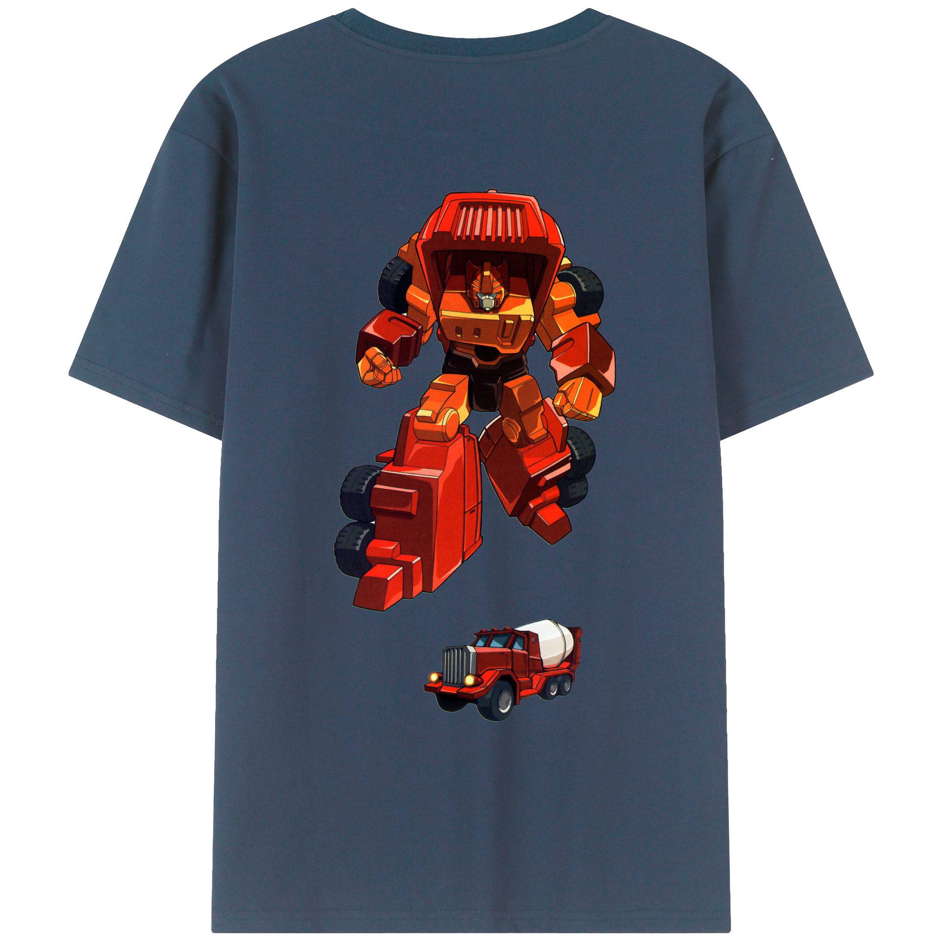 （画像用）  綿100％ メンズ半袖Tシャツ（バックプリント） 通気性