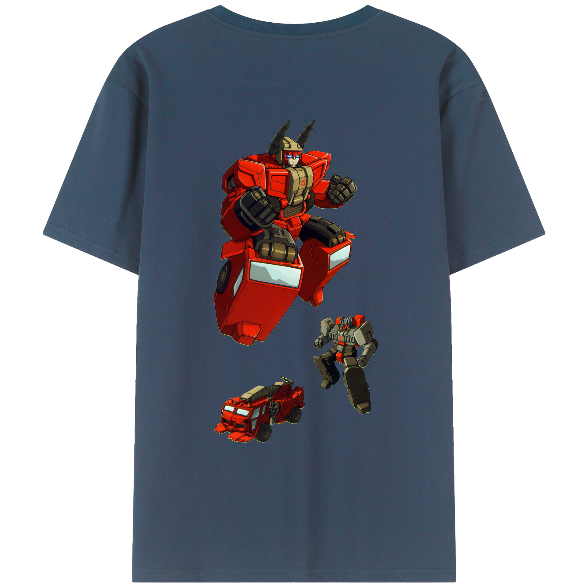 （画像用）  綿100％ メンズ半袖Tシャツ（バックプリント） 通気性