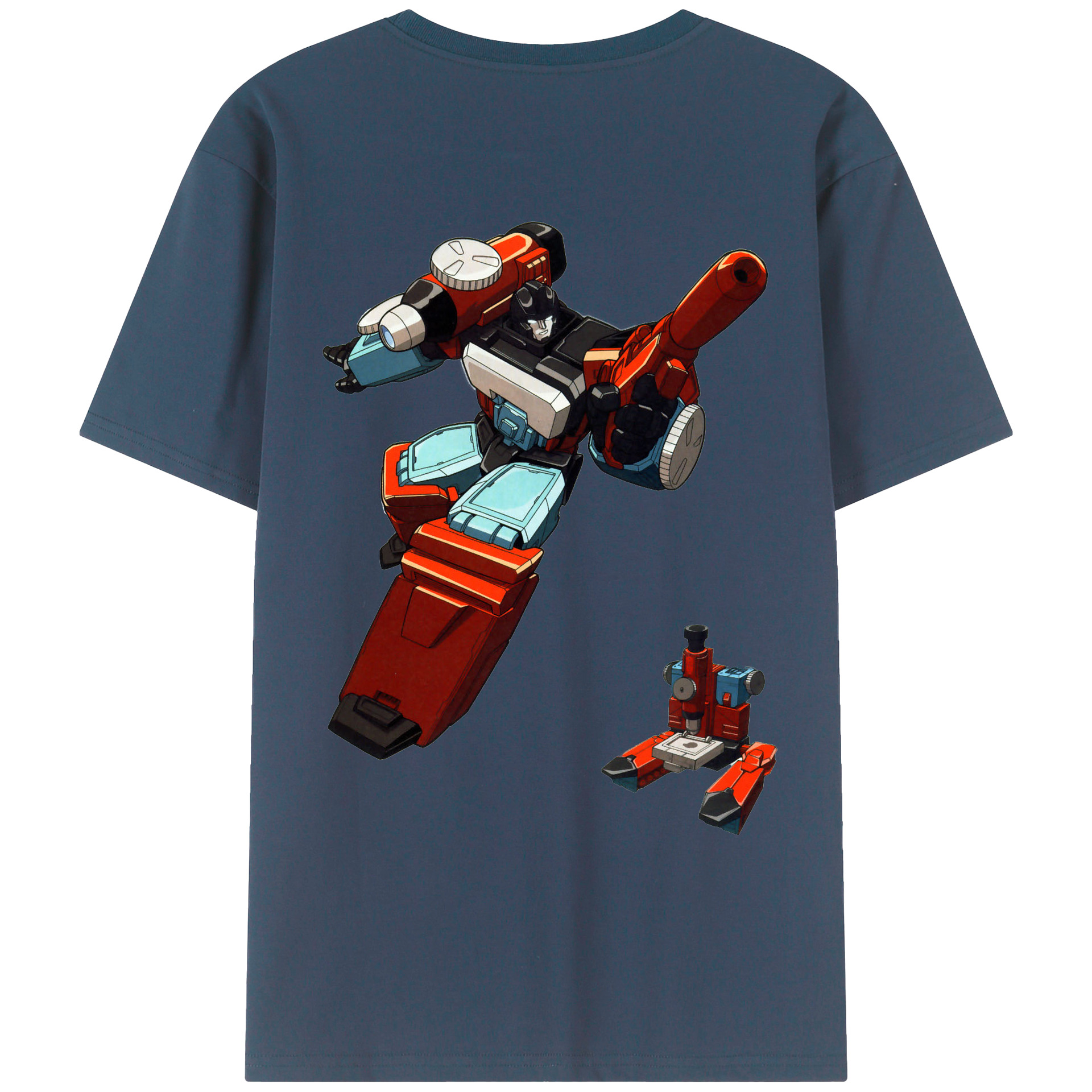 （画像用）  綿100％ メンズ半袖Tシャツ（バックプリント） 通気性