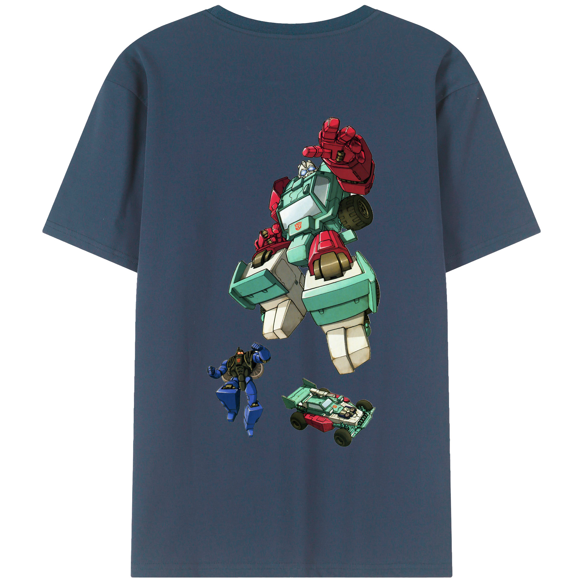 （画像用）  綿100％ メンズ半袖Tシャツ（バックプリント） 通気性