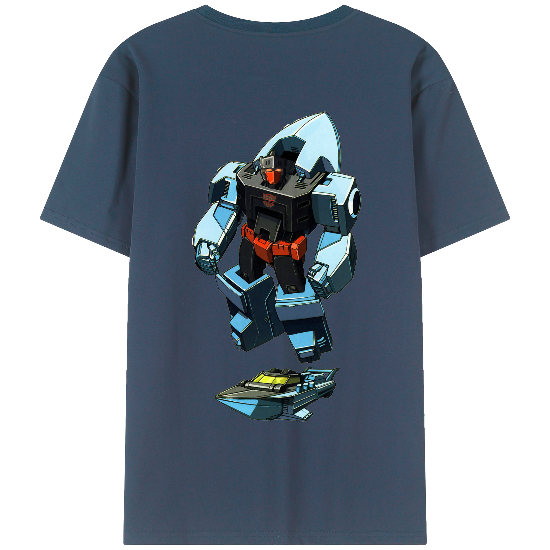 （画像用）  綿100％ メンズ半袖Tシャツ（バックプリント） 通気性