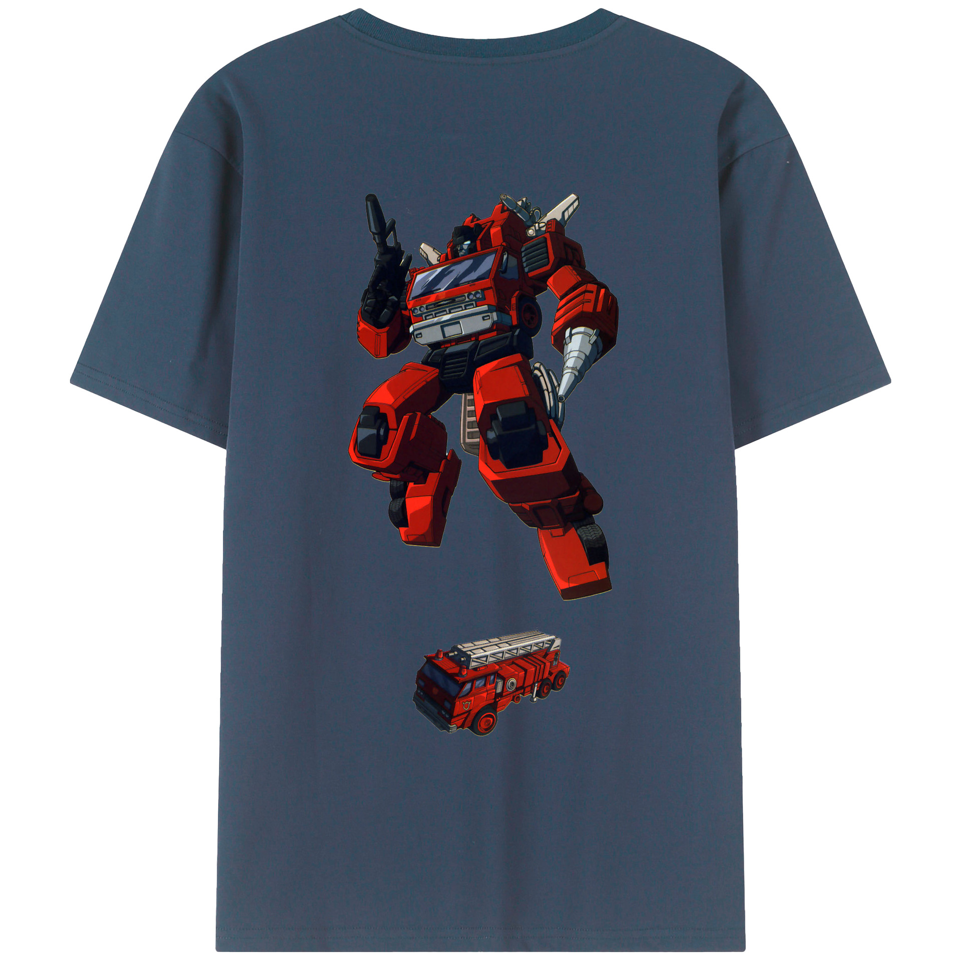 （画像用）  綿100％ メンズ半袖Tシャツ（バックプリント） 通気性