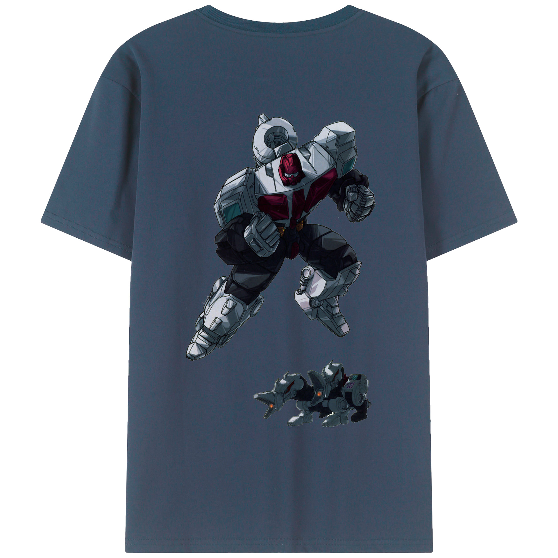 （画像用）  綿100％ メンズ半袖Tシャツ（バックプリント） 通気性