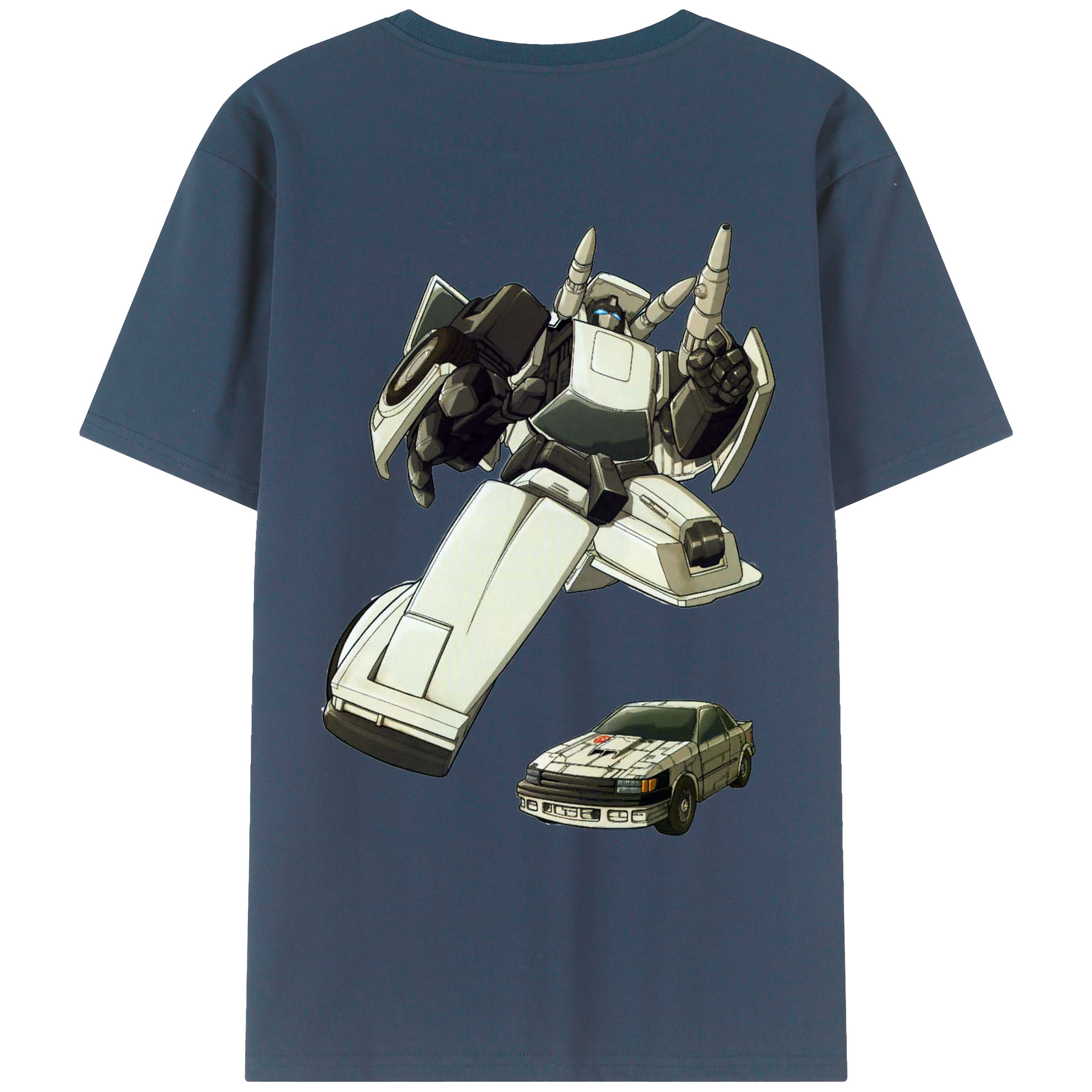 （画像用）  綿100％ メンズ半袖Tシャツ（バックプリント） 通気性