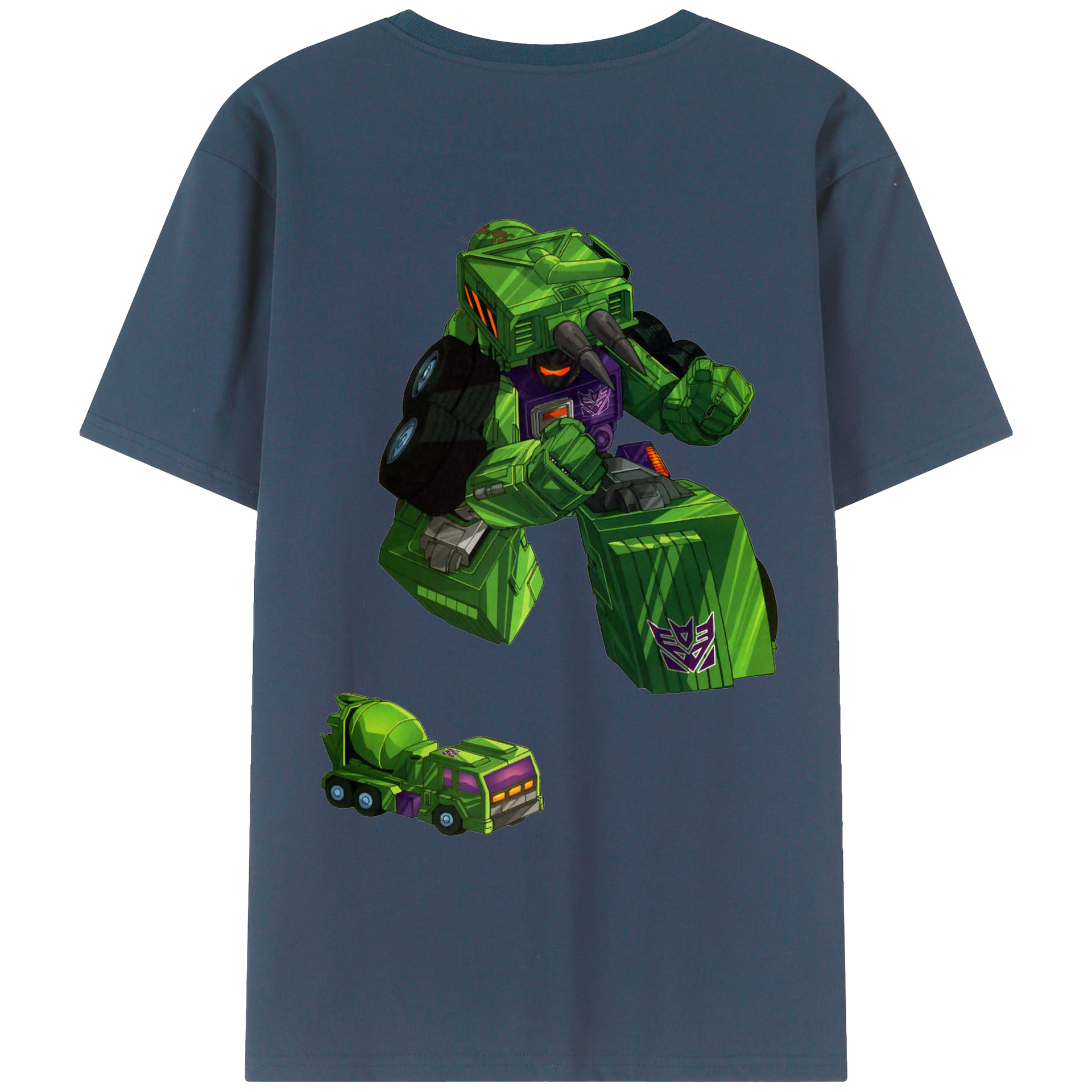 （画像用）  綿100％ メンズ半袖Tシャツ（バックプリント） 通気性