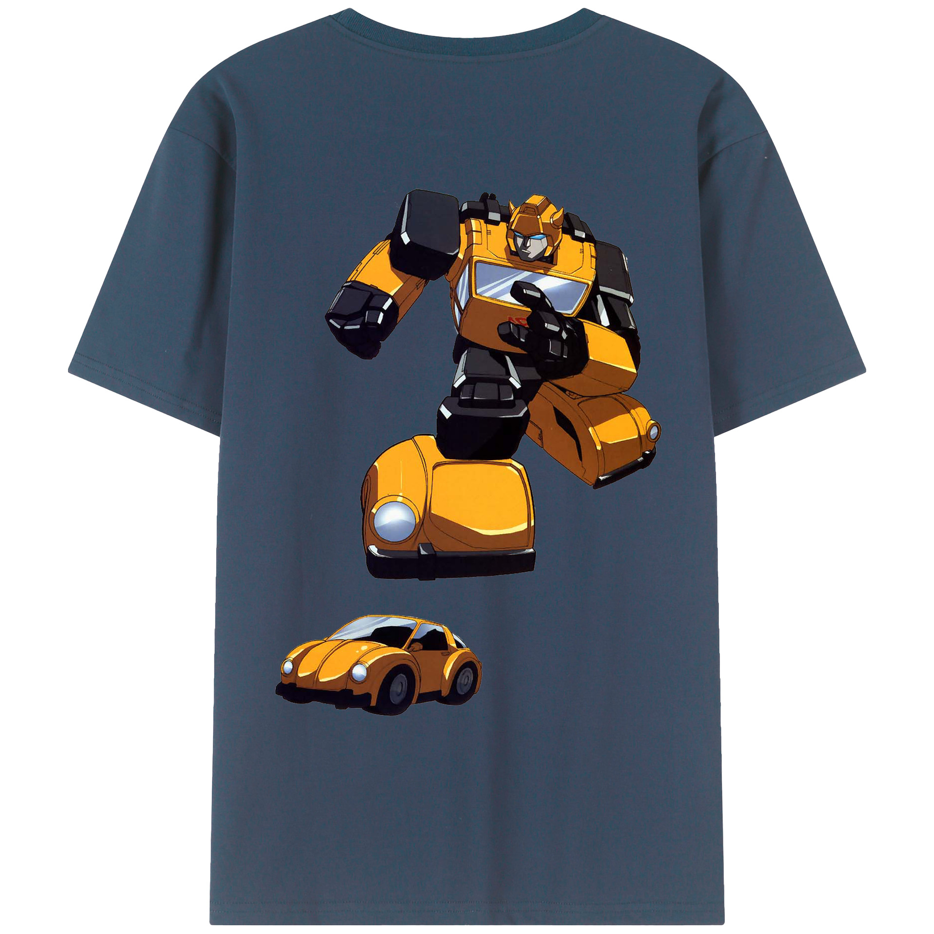 （画像用）  綿100％ メンズ半袖Tシャツ（バックプリント） 通気性