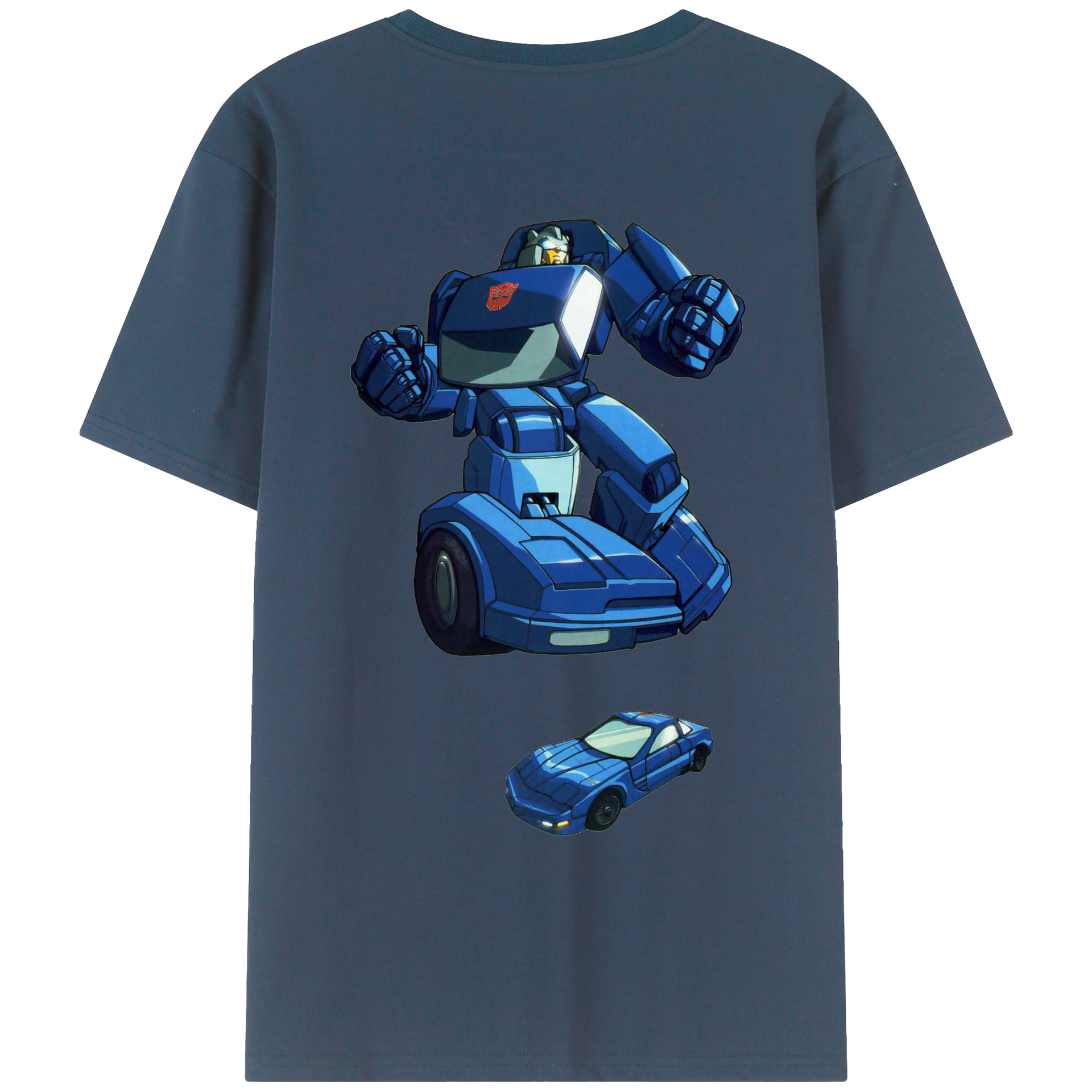 （画像用）  綿100％ メンズ半袖Tシャツ（バックプリント） 通気性