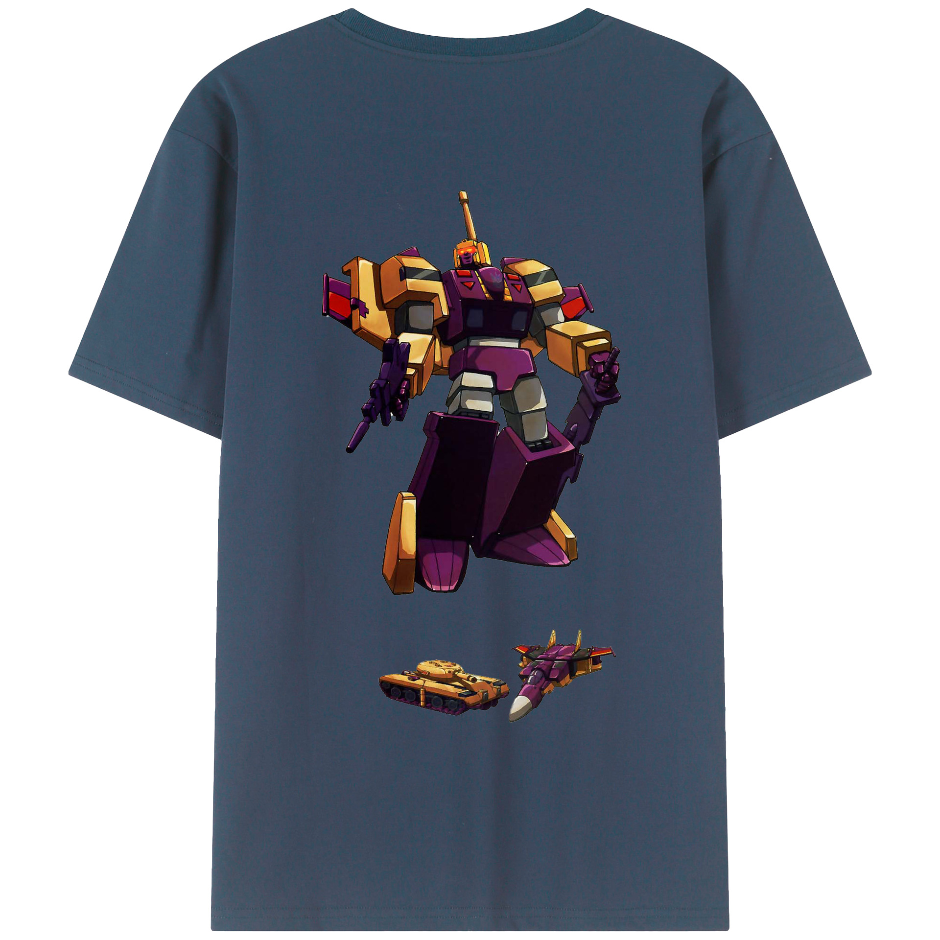 （画像用）  綿100％ メンズ半袖Tシャツ（バックプリント） 通気性