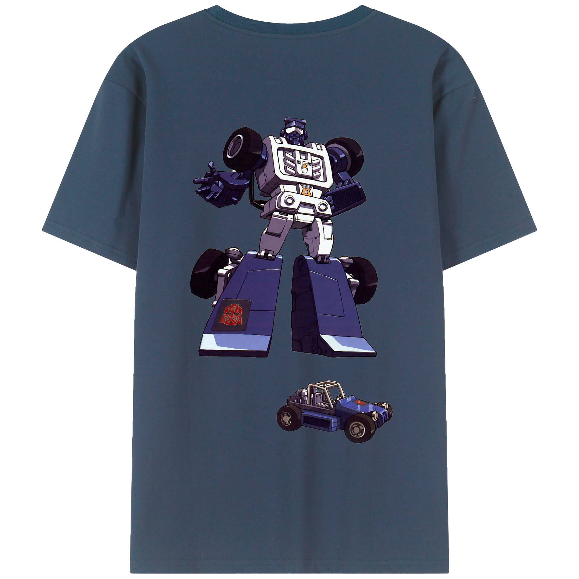 （画像用）  綿100％ メンズ半袖Tシャツ（バックプリント） 通気性