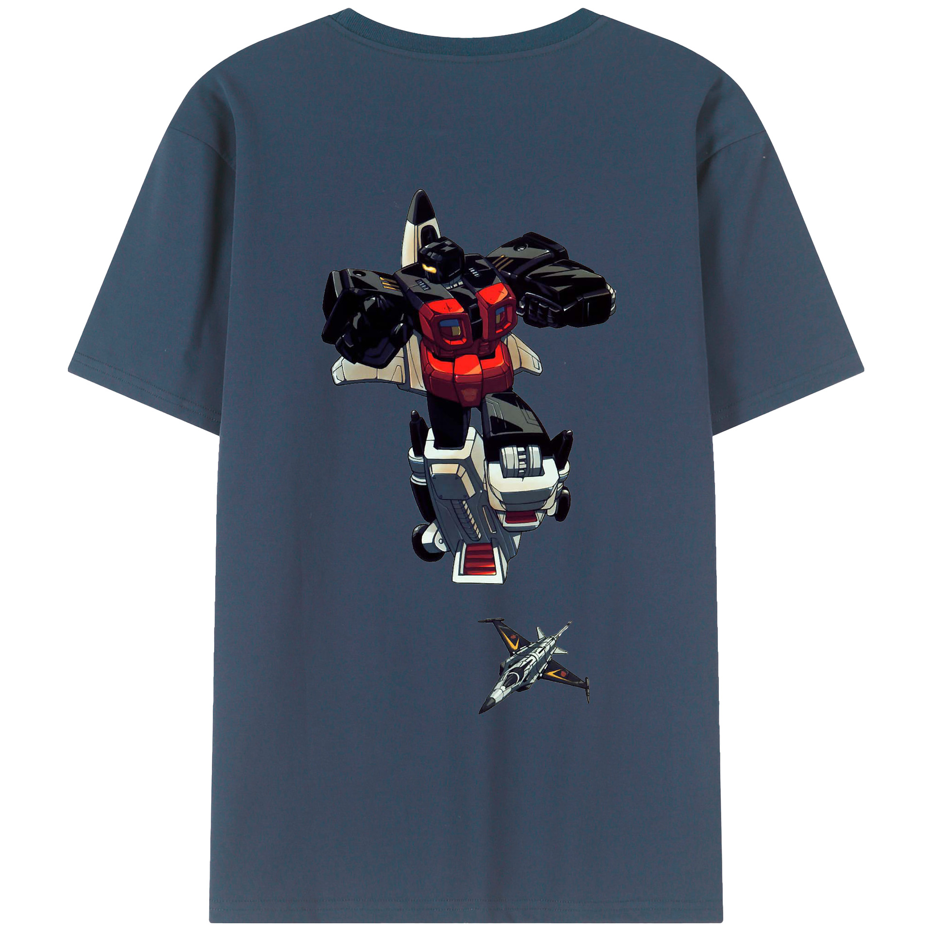 （画像用）  綿100％ メンズ半袖Tシャツ（バックプリント） 通気性