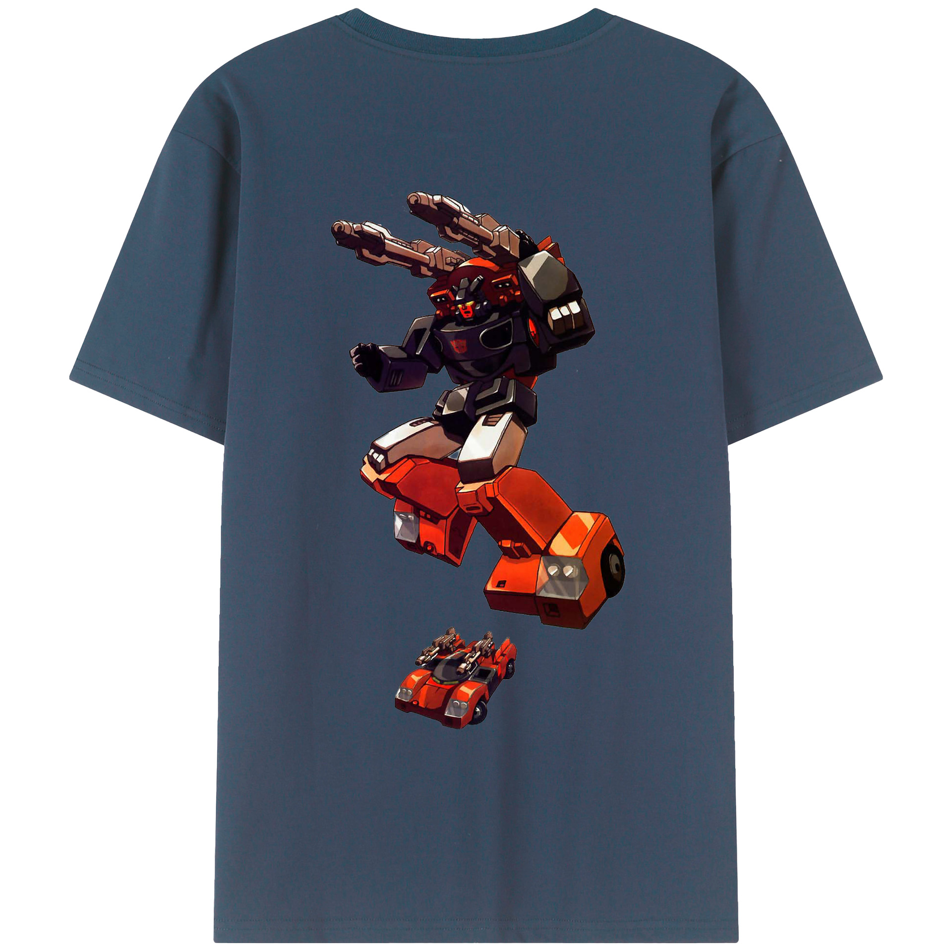 （画像用）  綿100％ メンズ半袖Tシャツ（バックプリント） 通気性