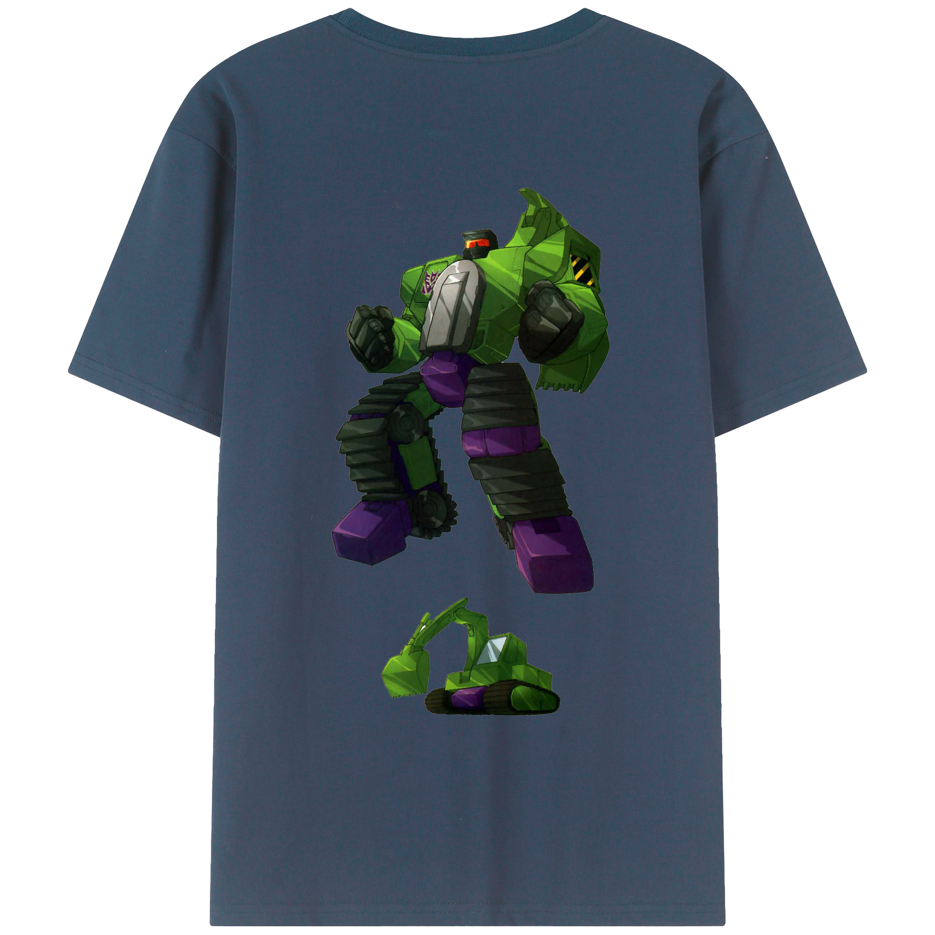 （画像用）  綿100％ メンズ半袖Tシャツ（バックプリント） 通気性