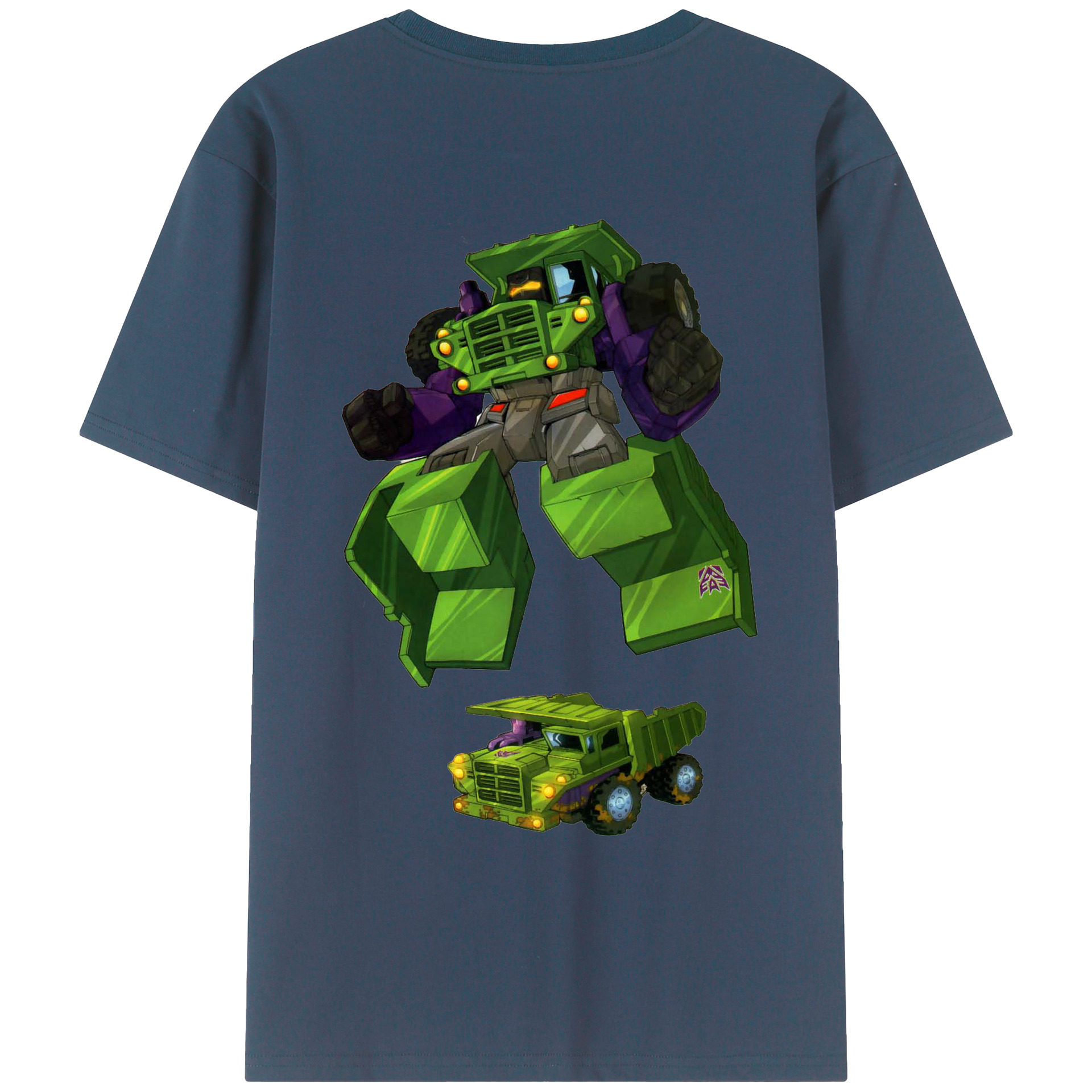 （画像用）  綿100％ メンズ半袖Tシャツ（バックプリント） 通気性