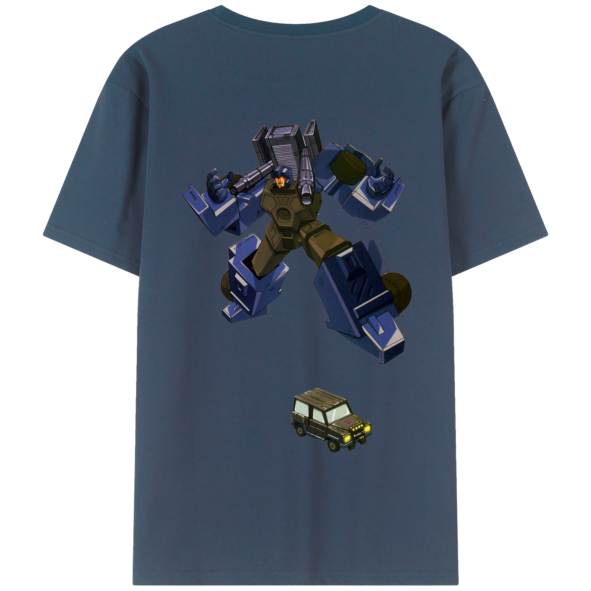 （画像用）  綿100％ メンズ半袖Tシャツ（バックプリント） 通気性