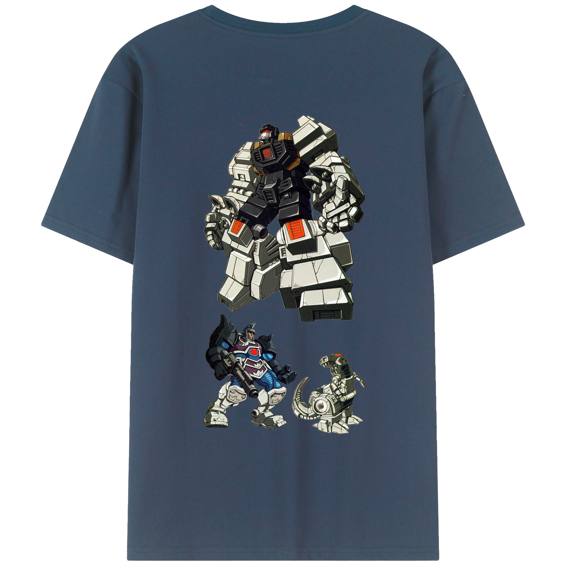 （画像用）  綿100％ メンズ半袖Tシャツ（バックプリント） 通気性