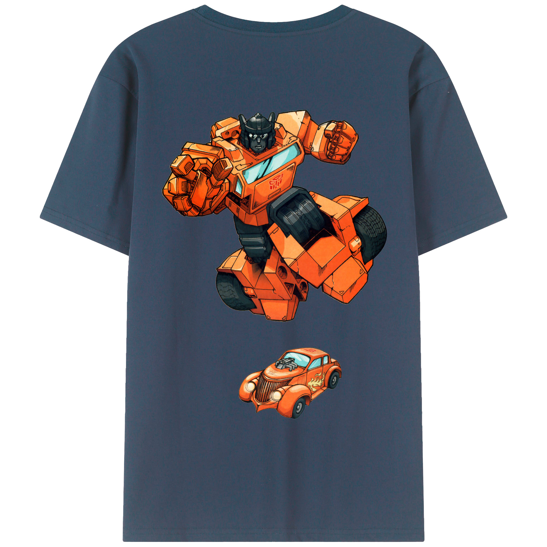 （画像用）  綿100％ メンズ半袖Tシャツ（バックプリント） 通気性