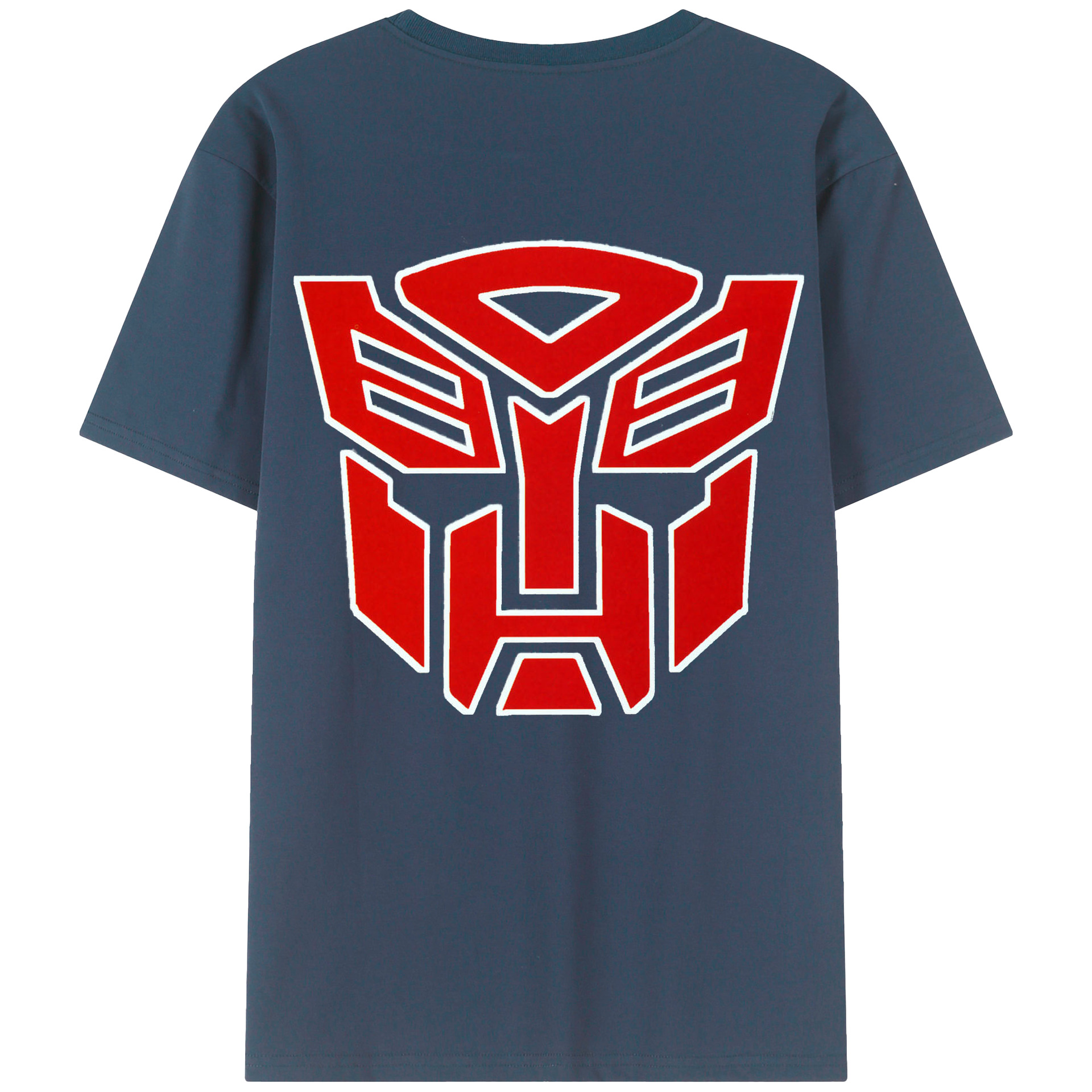 （画像用）  綿100％ メンズ半袖Tシャツ（バックプリント） 通気性