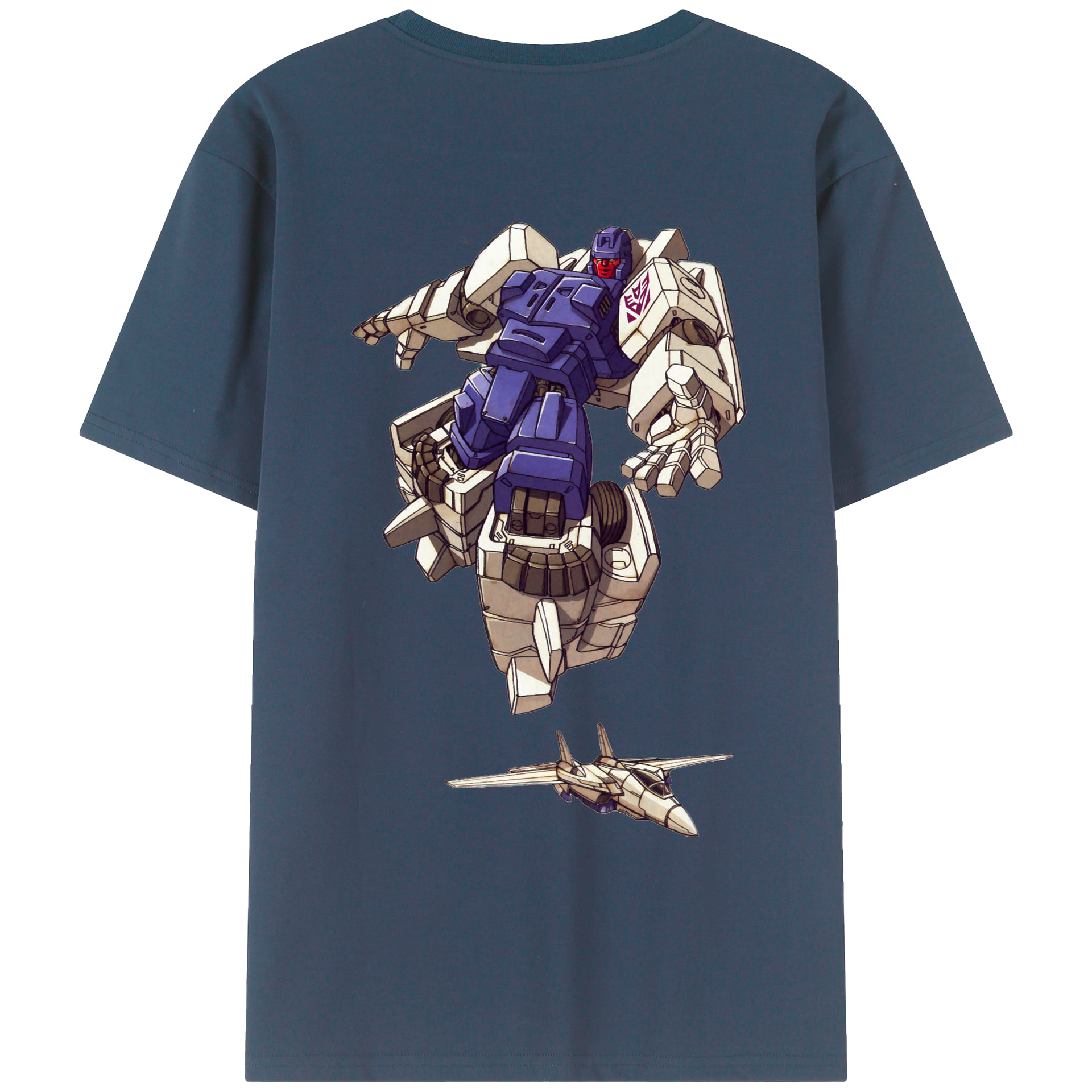 （画像用）  綿100％ メンズ半袖Tシャツ（バックプリント） 通気性