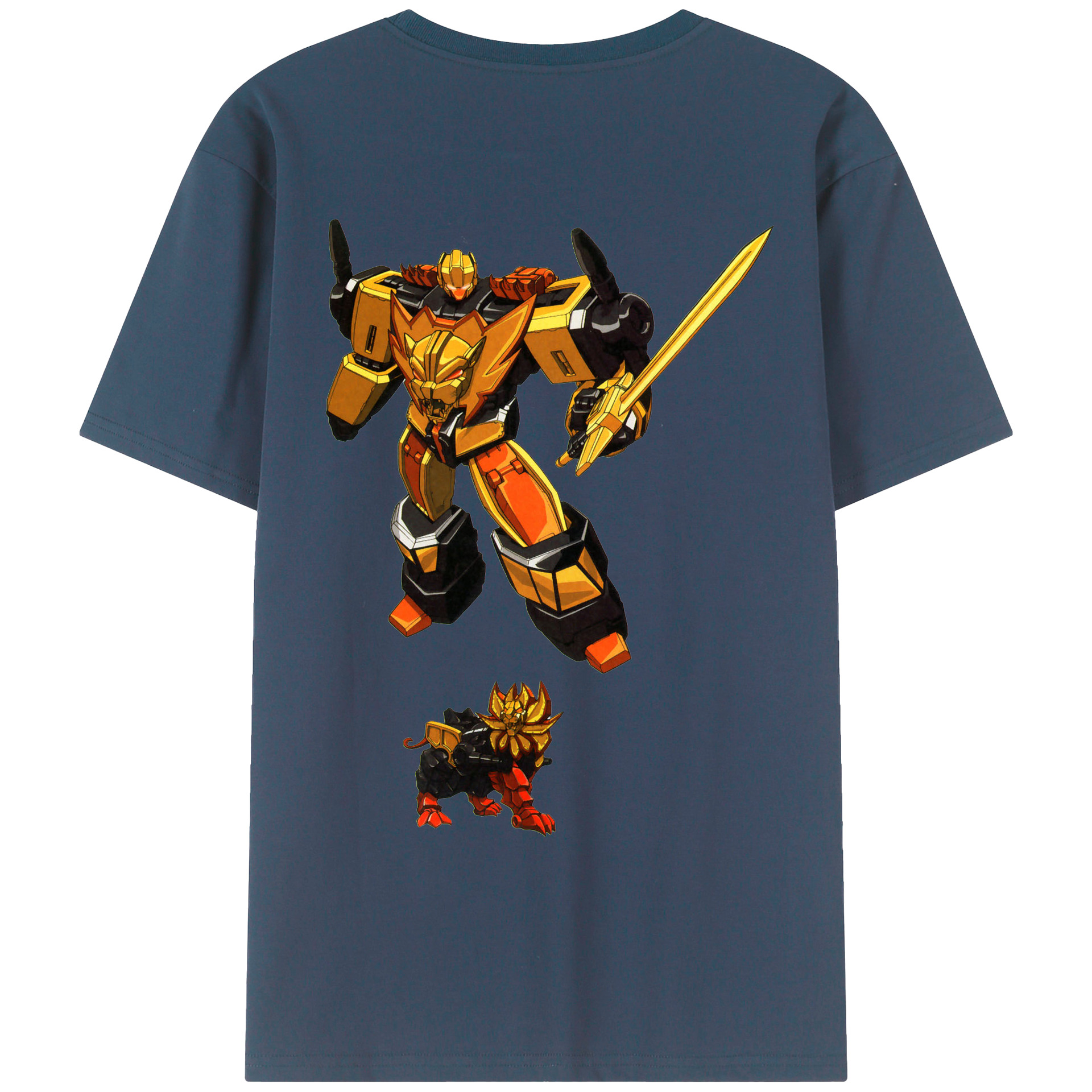 （画像用）  綿100％ メンズ半袖Tシャツ（バックプリント） 通気性