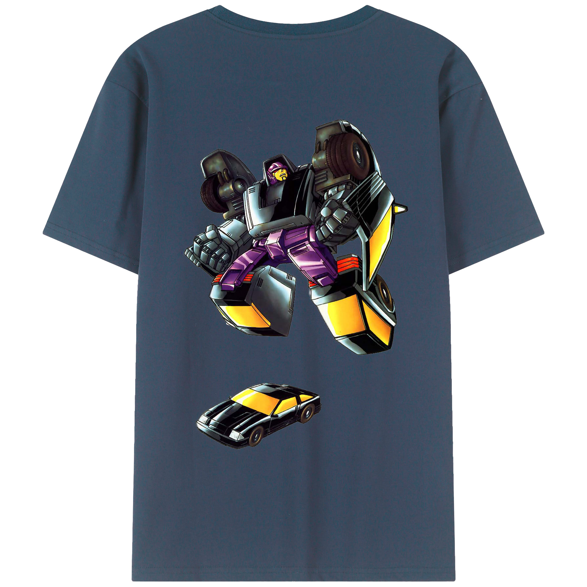 （画像用）  綿100％ メンズ半袖Tシャツ（バックプリント） 通気性