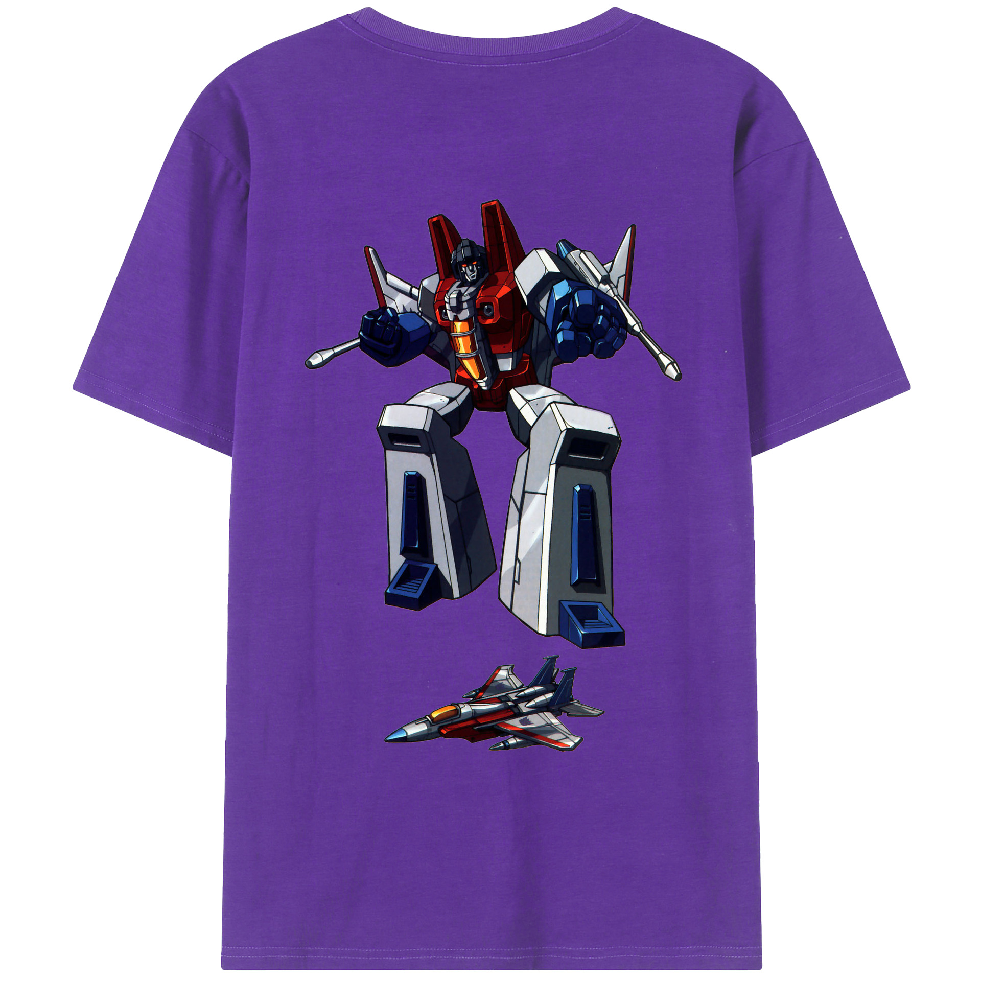 （画像用）  綿100％ メンズ半袖Tシャツ（バックプリント） 通気性