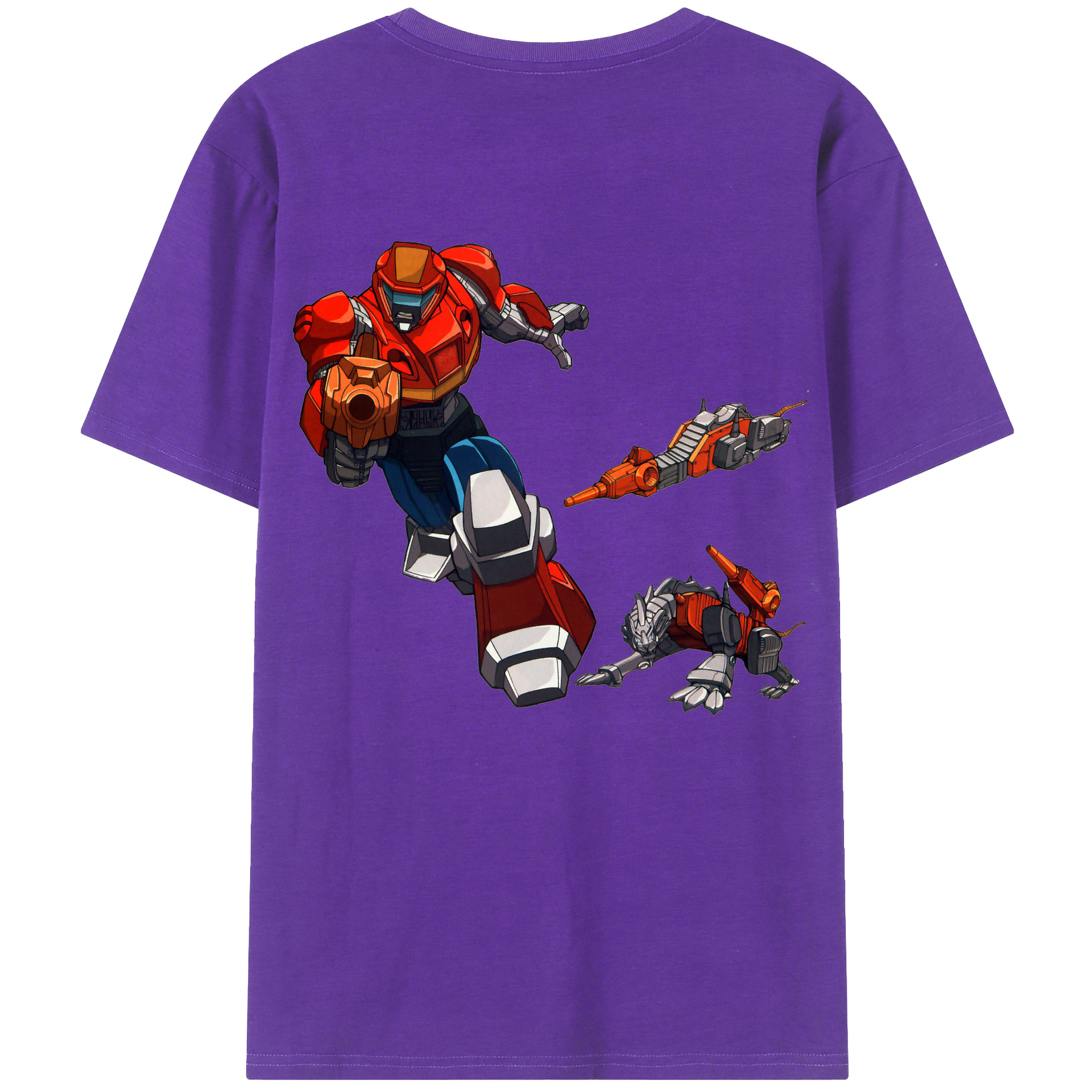 （画像用）  綿100％ メンズ半袖Tシャツ（バックプリント） 通気性