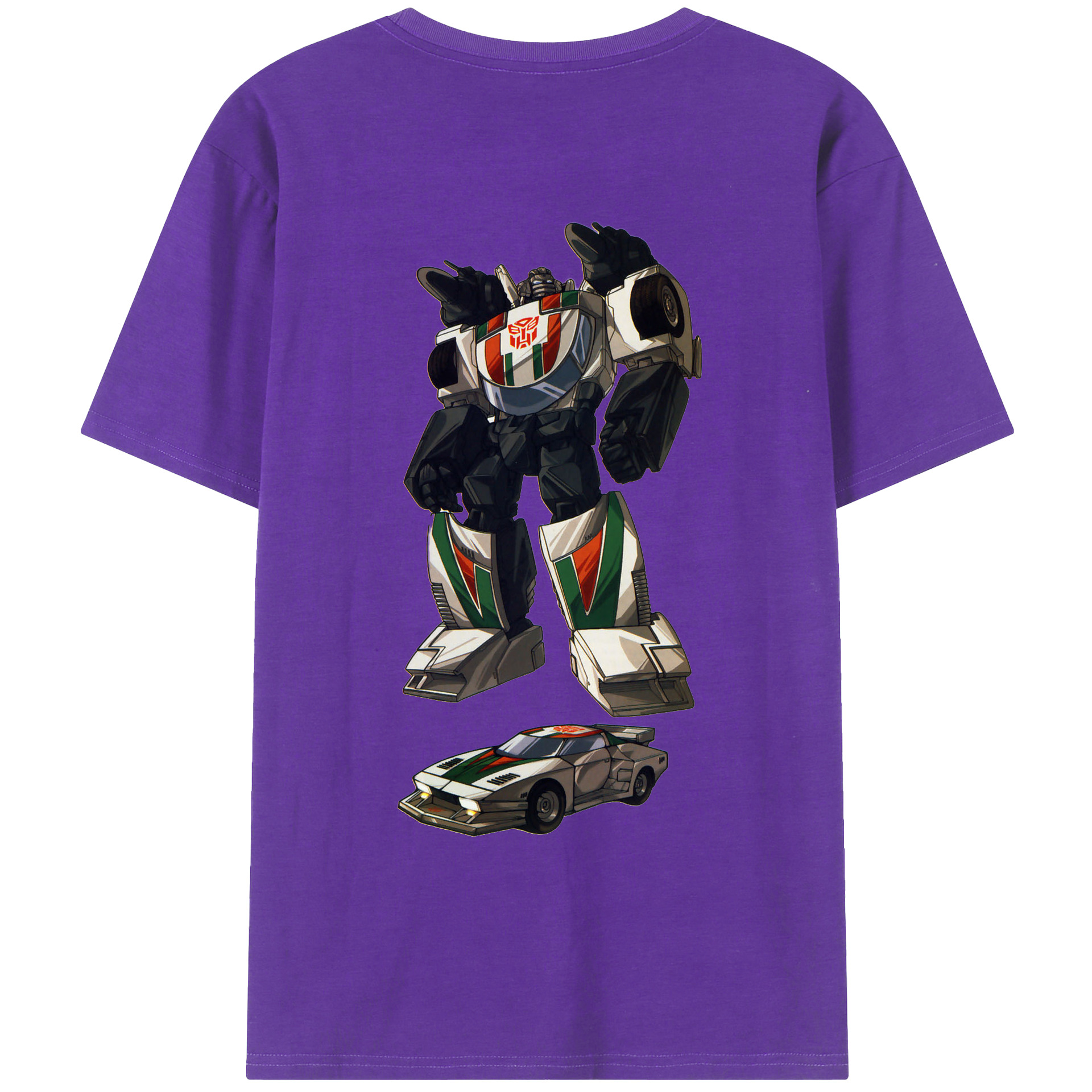 （画像用）  綿100％ メンズ半袖Tシャツ（バックプリント） 通気性
