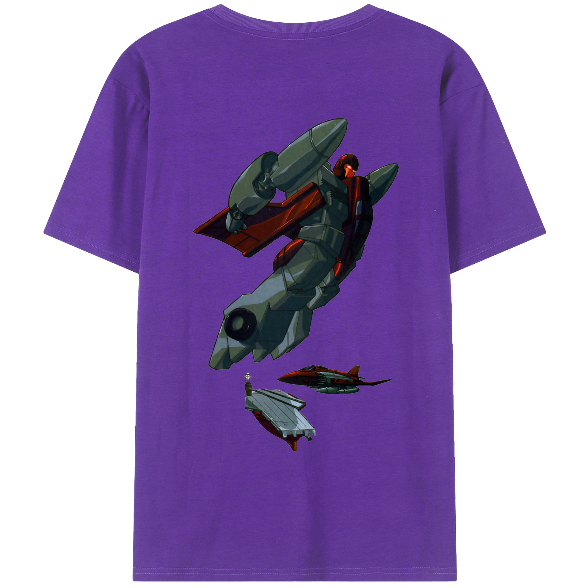 （画像用）  綿100％ メンズ半袖Tシャツ（バックプリント） 通気性