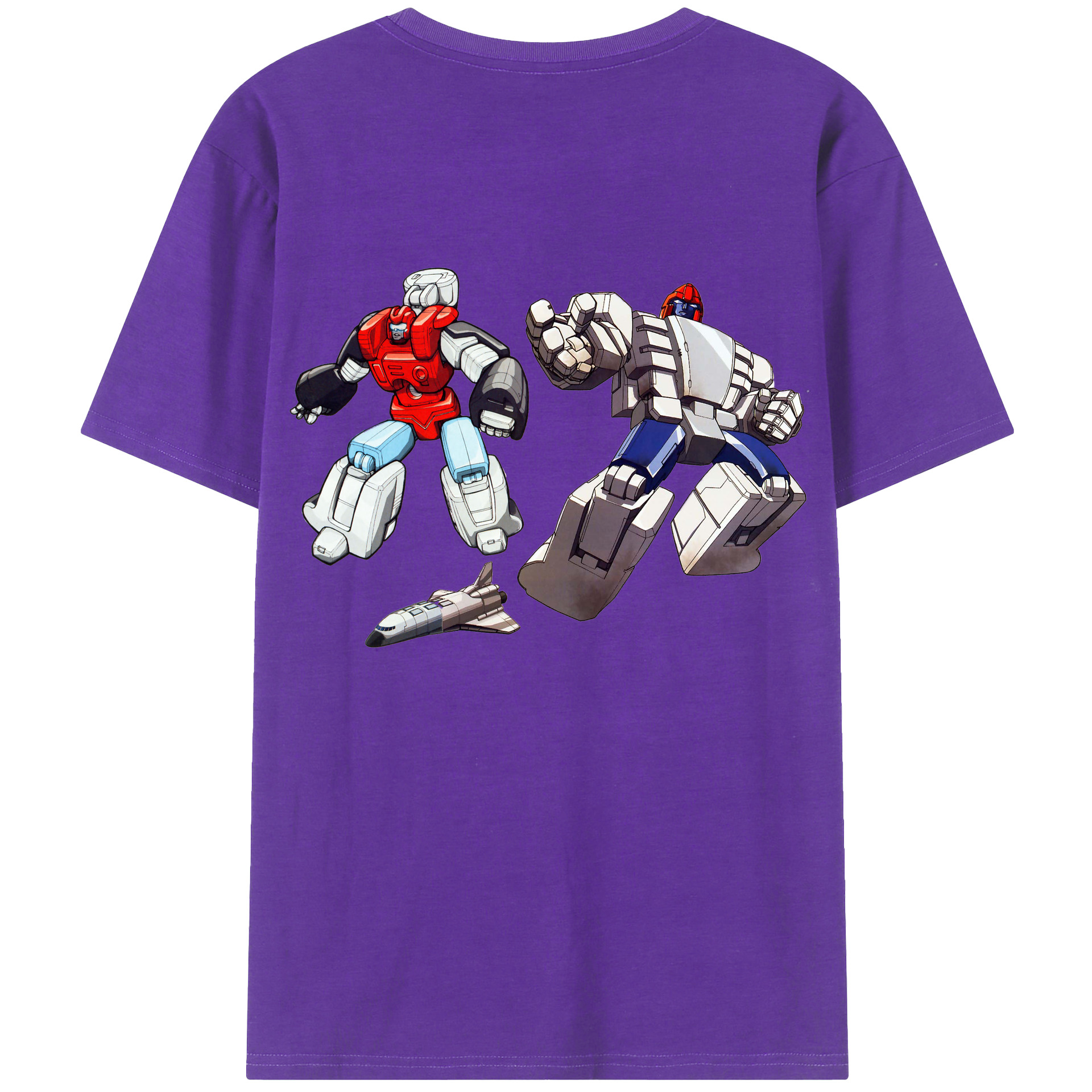 （画像用）  綿100％ メンズ半袖Tシャツ（バックプリント） 通気性