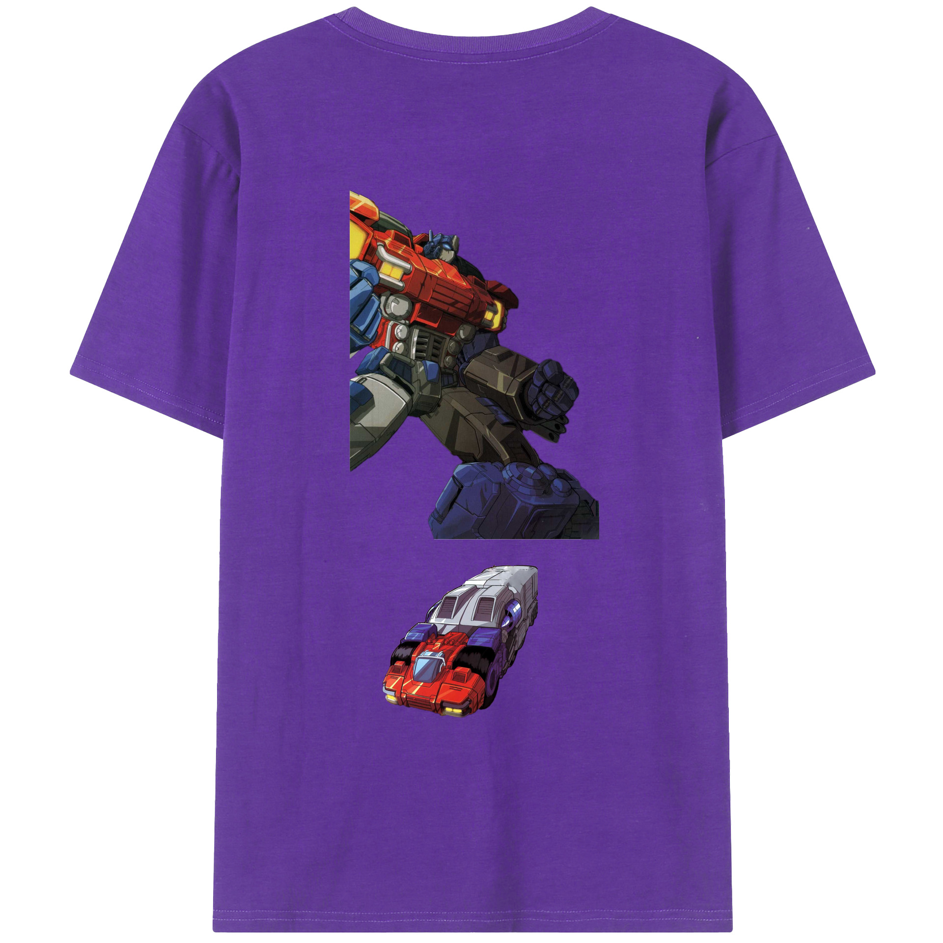（画像用）  綿100％ メンズ半袖Tシャツ（バックプリント） 通気性