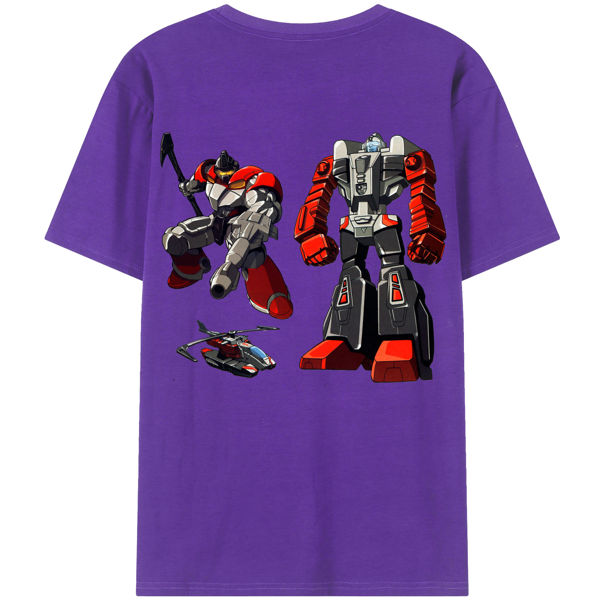 （画像用）  綿100％ メンズ半袖Tシャツ（バックプリント） 通気性