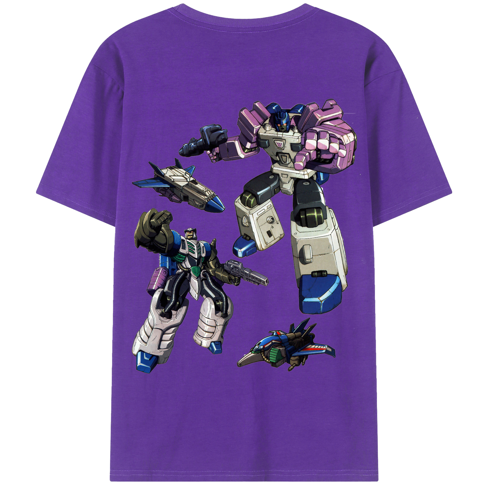 （画像用）  綿100％ メンズ半袖Tシャツ（バックプリント） 通気性