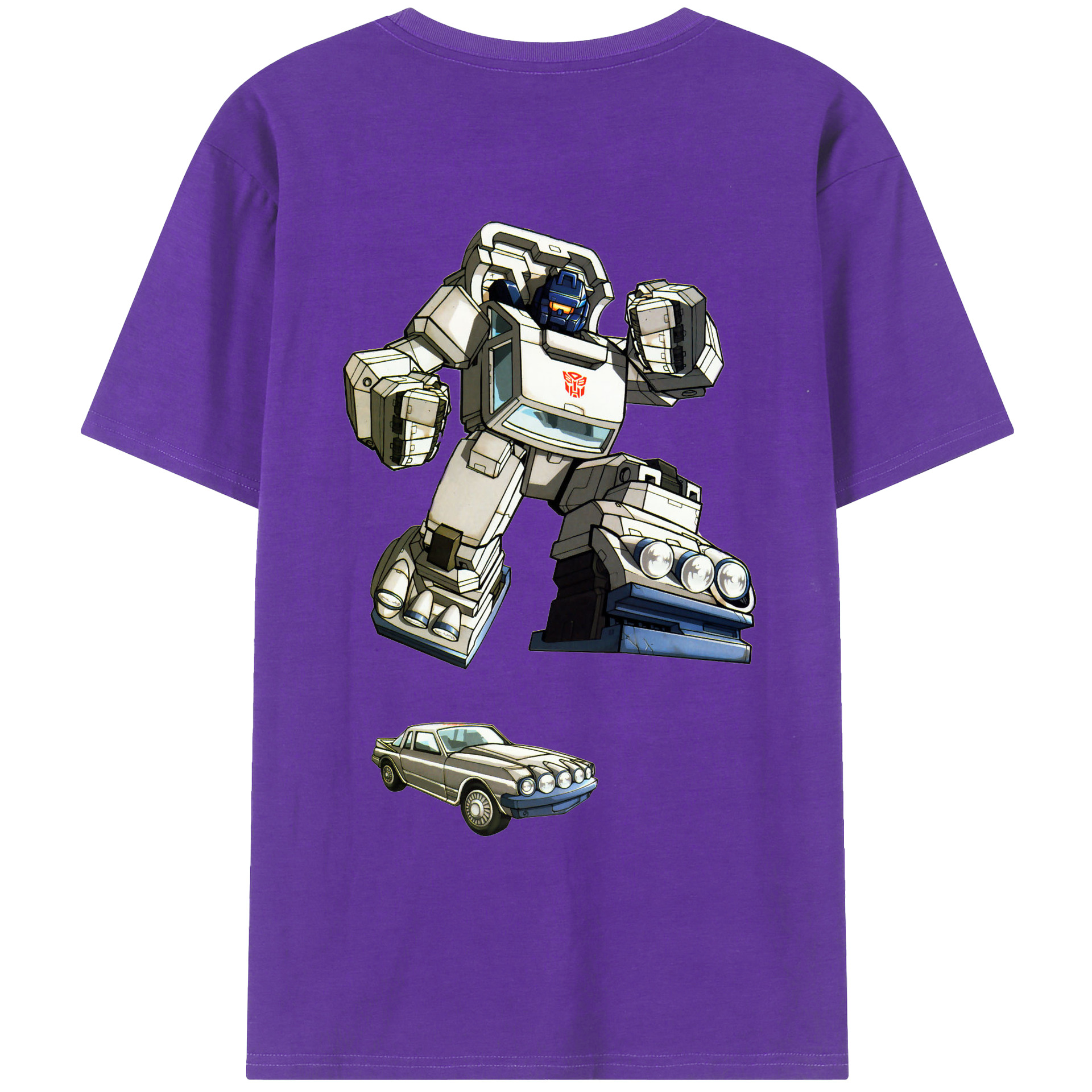 （画像用）  綿100％ メンズ半袖Tシャツ（バックプリント） 通気性