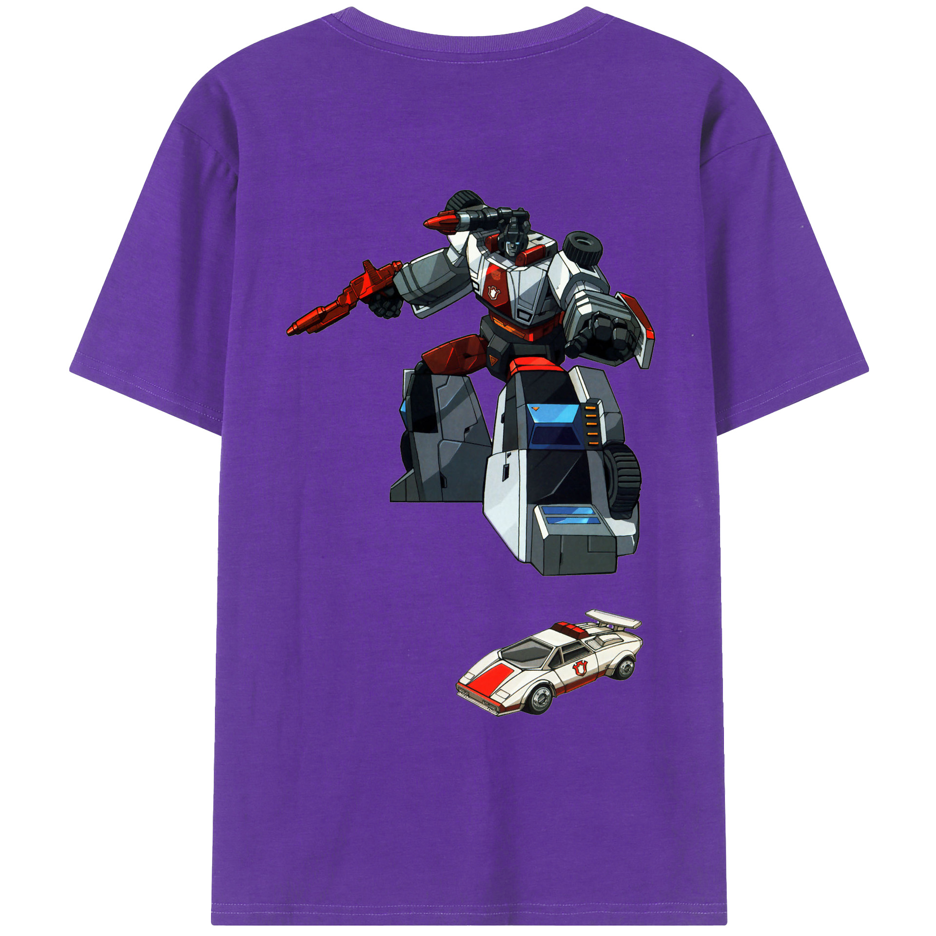 （画像用）  綿100％ メンズ半袖Tシャツ（バックプリント） 通気性
