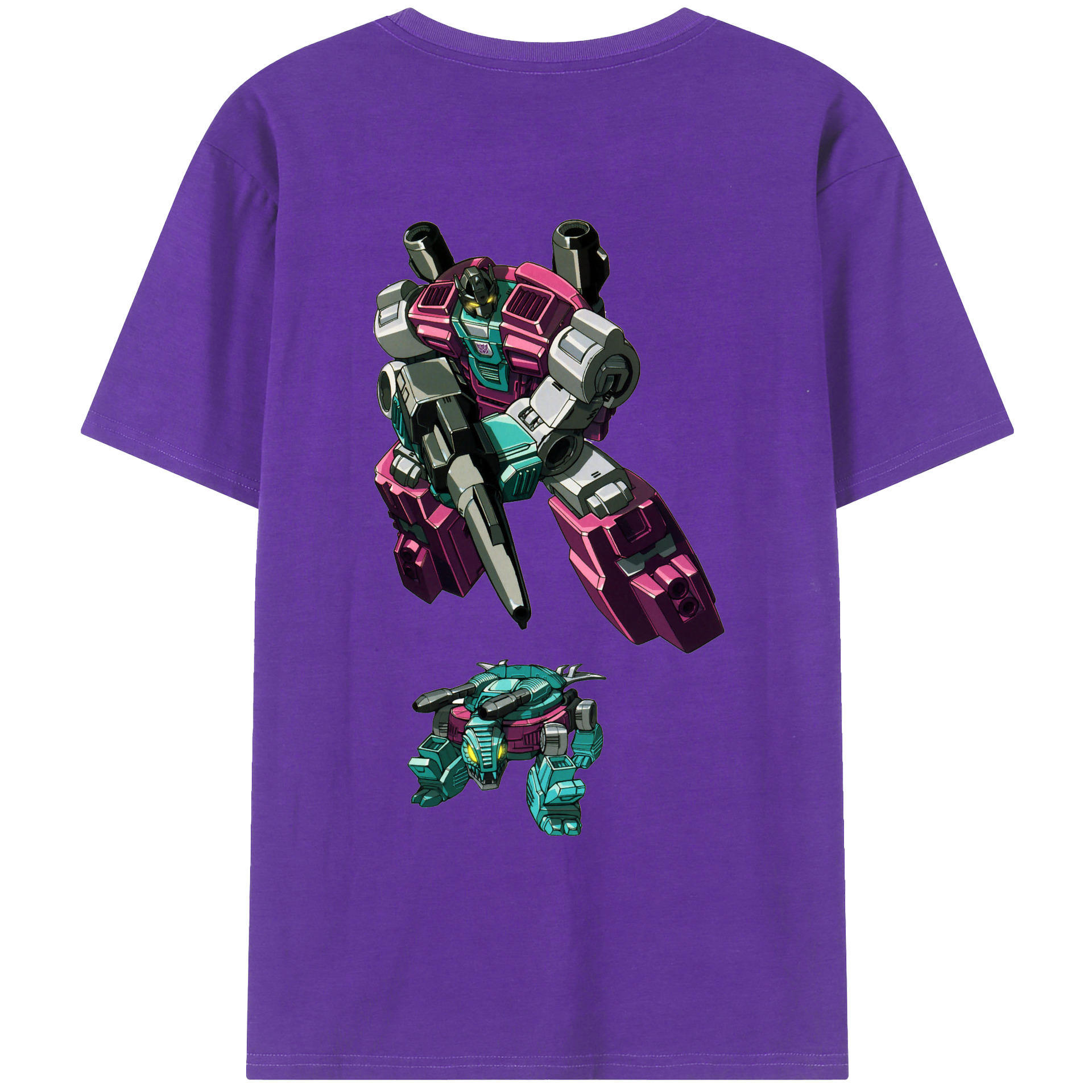 （画像用）  綿100％ メンズ半袖Tシャツ（バックプリント） 通気性