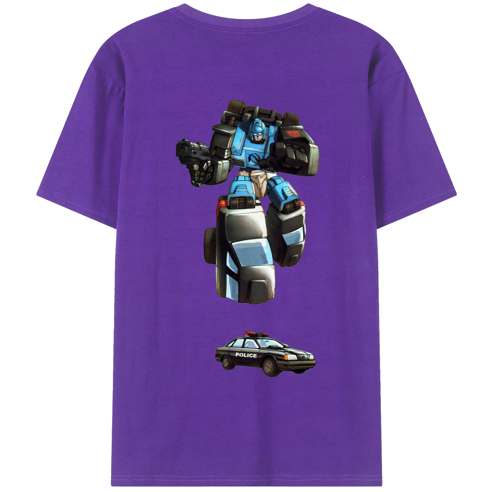 （画像用）  綿100％ メンズ半袖Tシャツ（バックプリント） 通気性