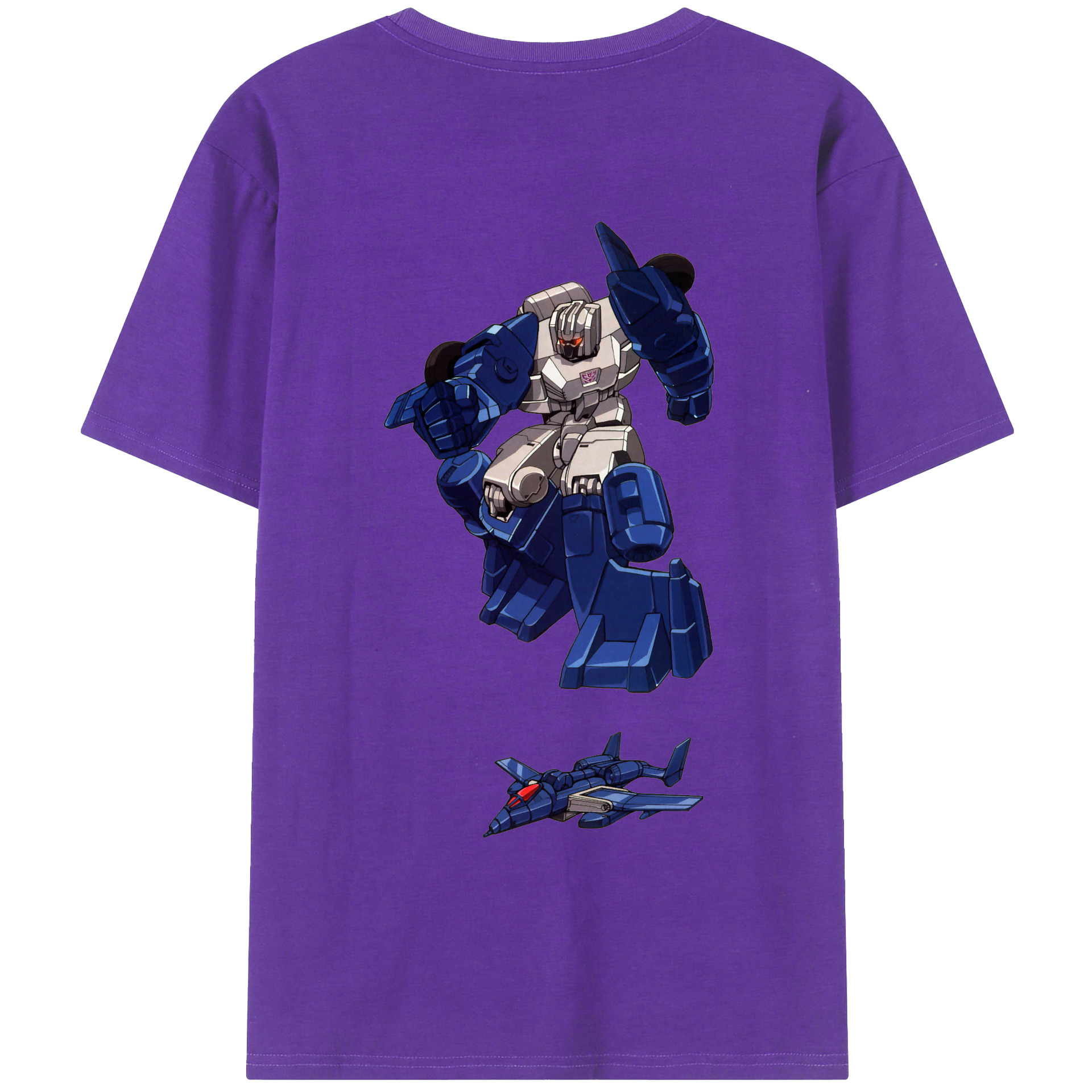 （画像用）  綿100％ メンズ半袖Tシャツ（バックプリント） 通気性