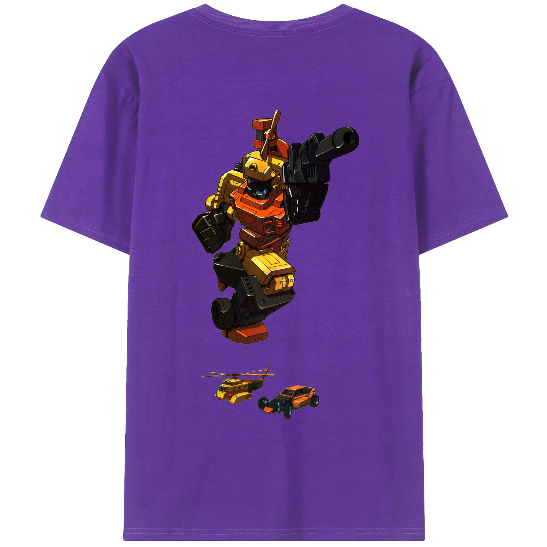 （画像用）  綿100％ メンズ半袖Tシャツ（バックプリント） 通気性