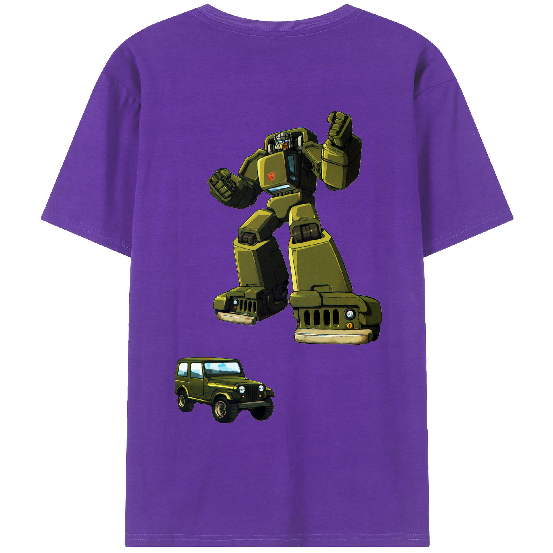 （画像用）  綿100％ メンズ半袖Tシャツ（バックプリント） 通気性