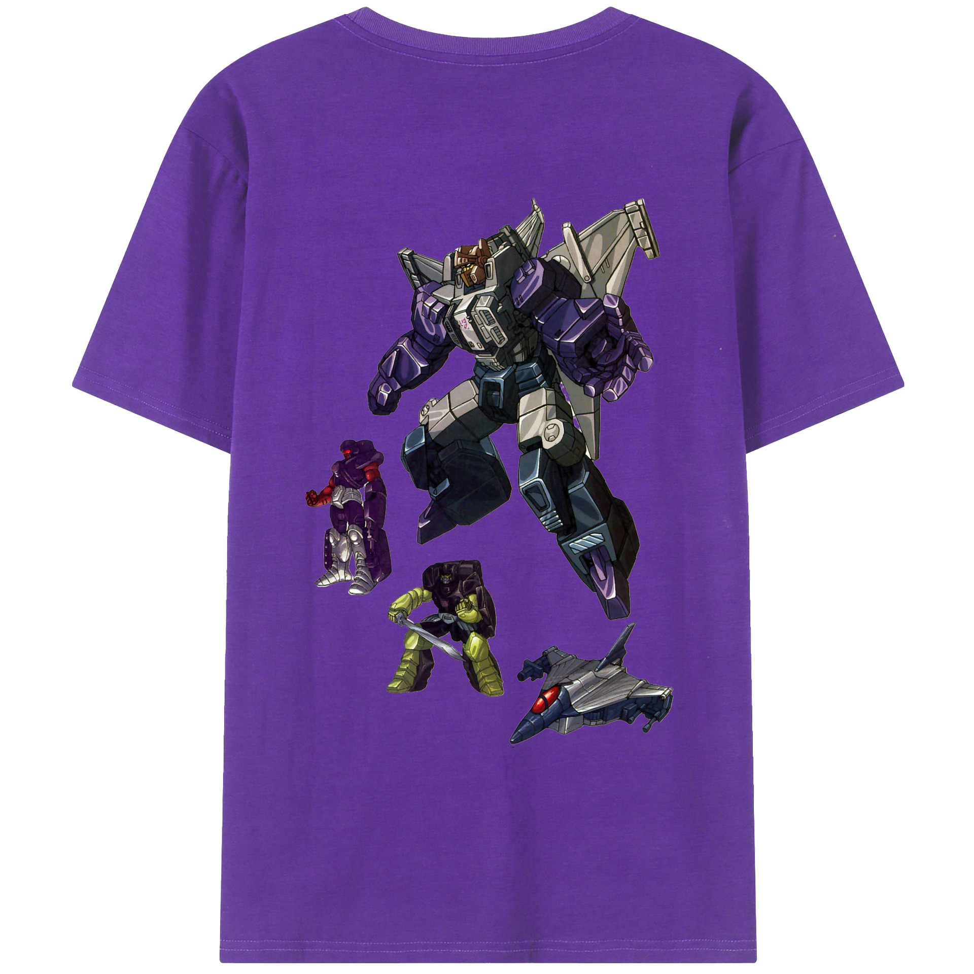 （画像用）  綿100％ メンズ半袖Tシャツ（バックプリント） 通気性
