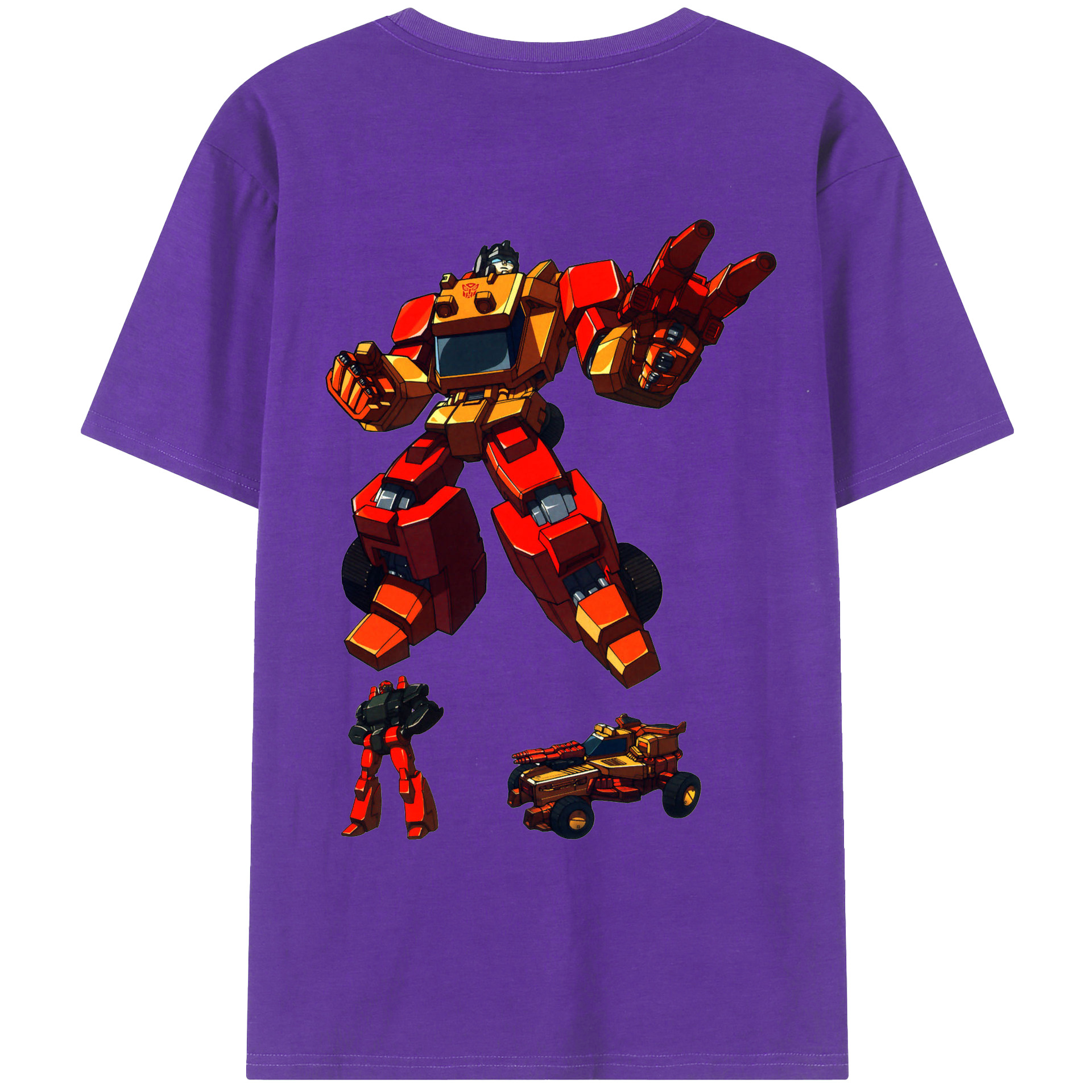 （画像用）  綿100％ メンズ半袖Tシャツ（バックプリント） 通気性