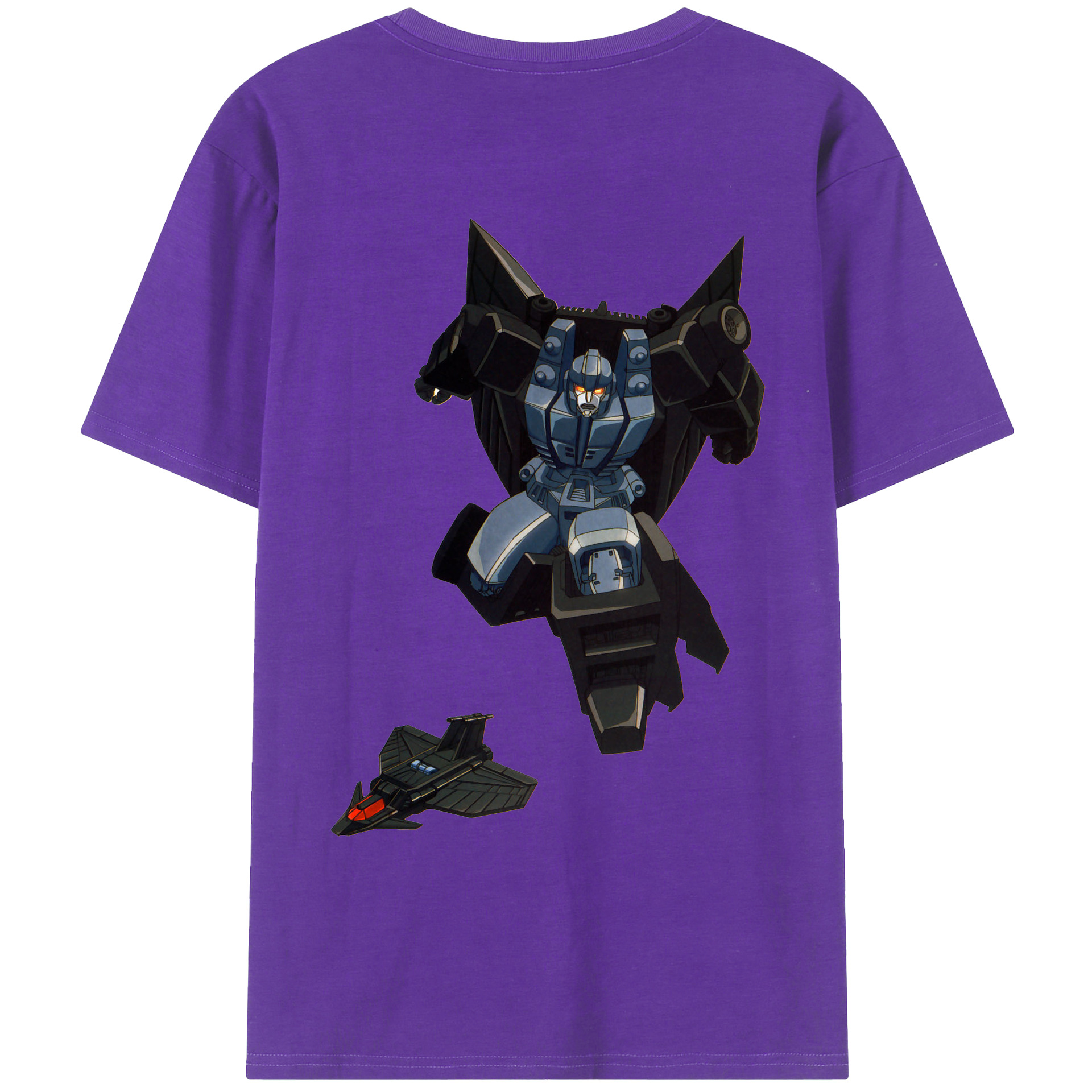 （画像用）  綿100％ メンズ半袖Tシャツ（バックプリント） 通気性