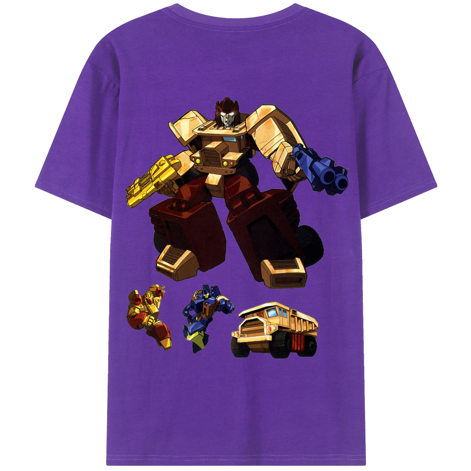 （画像用）  綿100％ メンズ半袖Tシャツ（バックプリント） 通気性