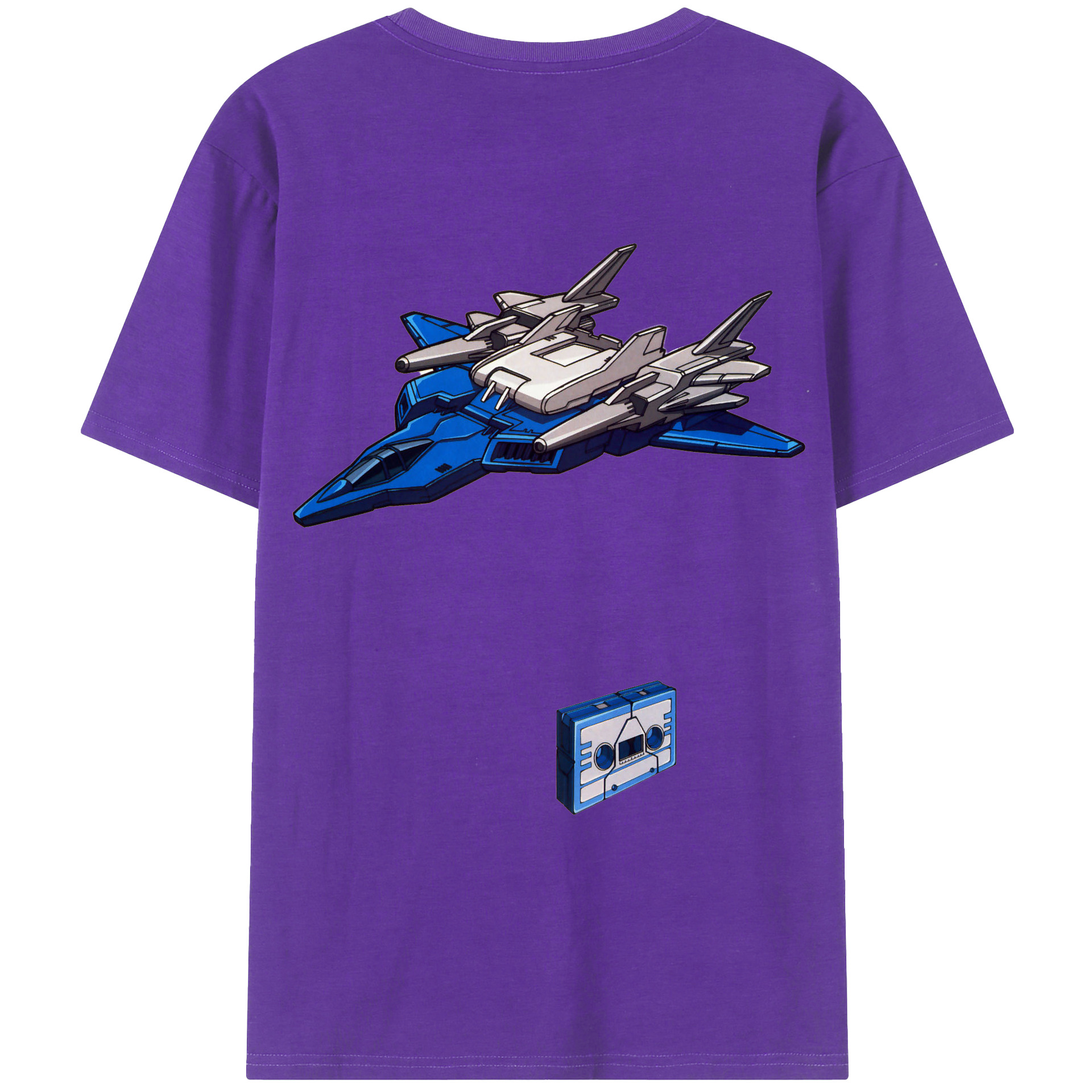 （画像用）  綿100％ メンズ半袖Tシャツ（バックプリント） 通気性