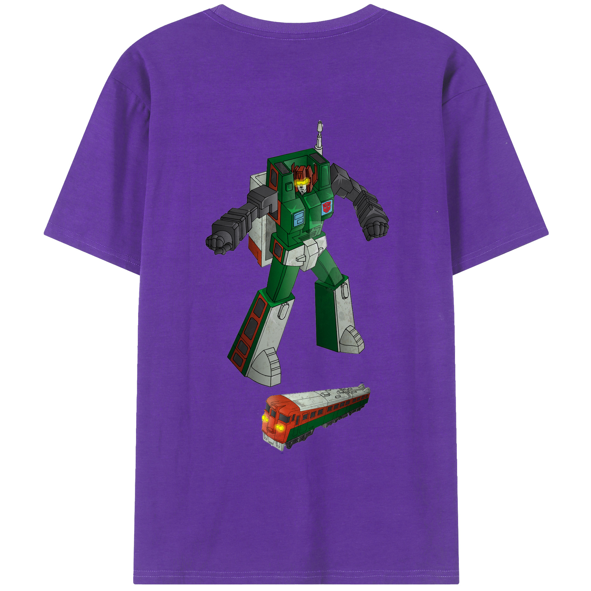 （画像用）  綿100％ メンズ半袖Tシャツ（バックプリント） 通気性