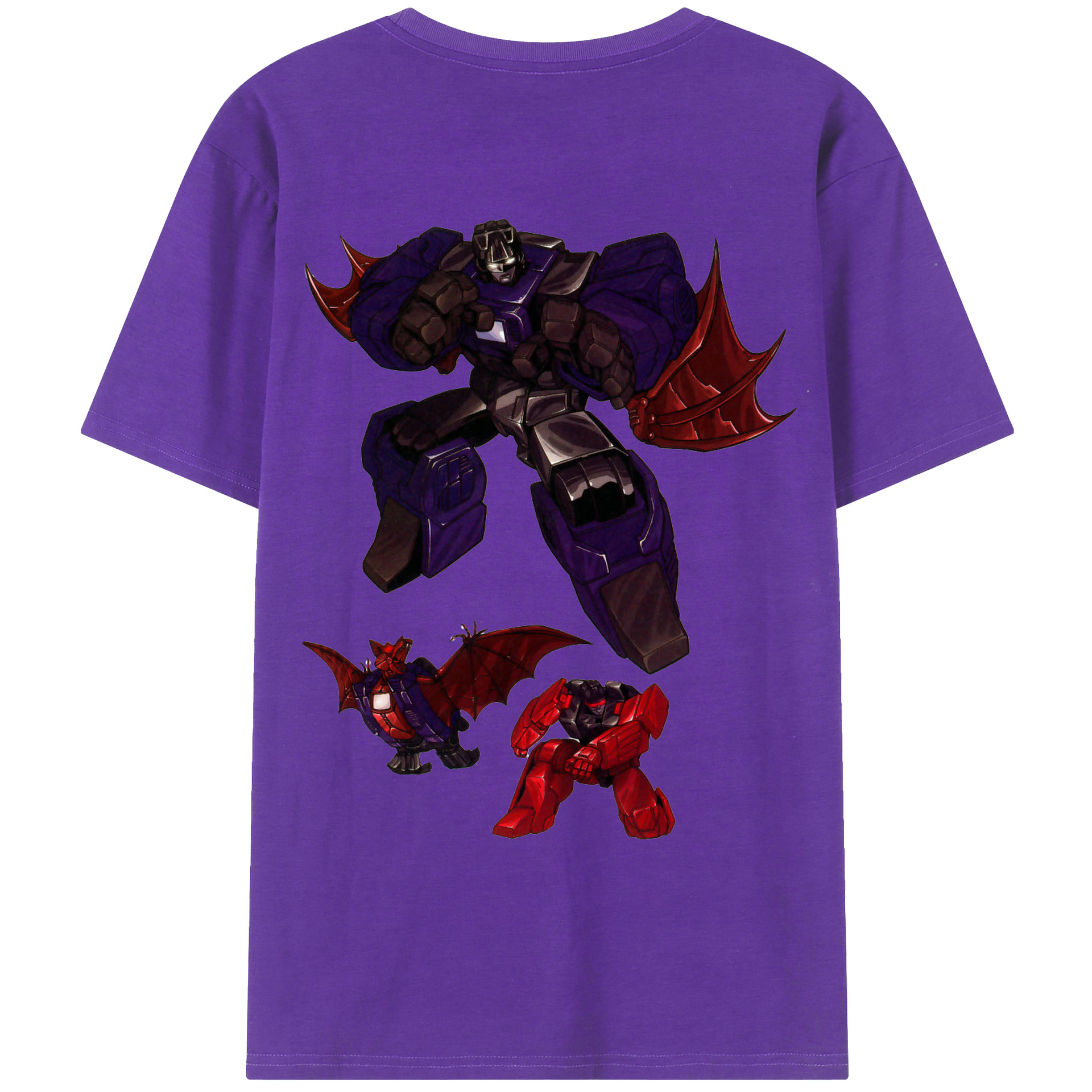 （画像用）  綿100％ メンズ半袖Tシャツ（バックプリント） 通気性