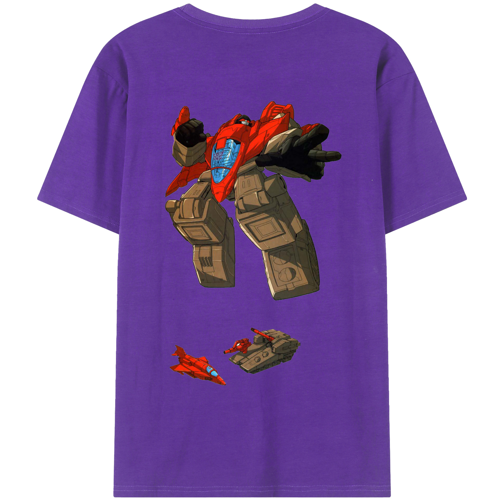 （画像用）  綿100％ メンズ半袖Tシャツ（バックプリント） 通気性