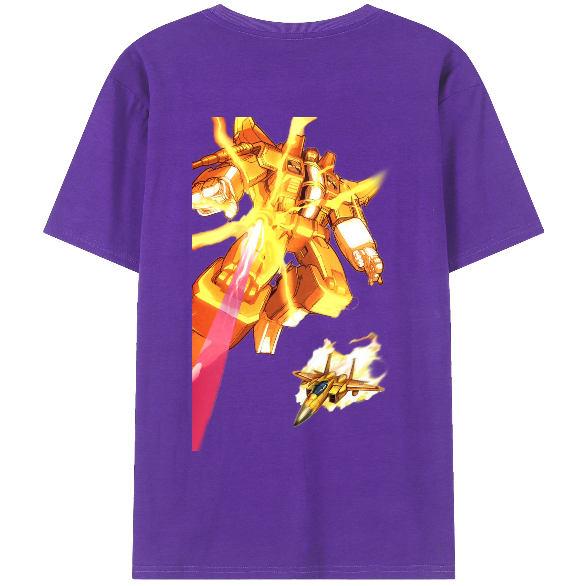 （画像用）  綿100％ メンズ半袖Tシャツ（バックプリント） 通気性