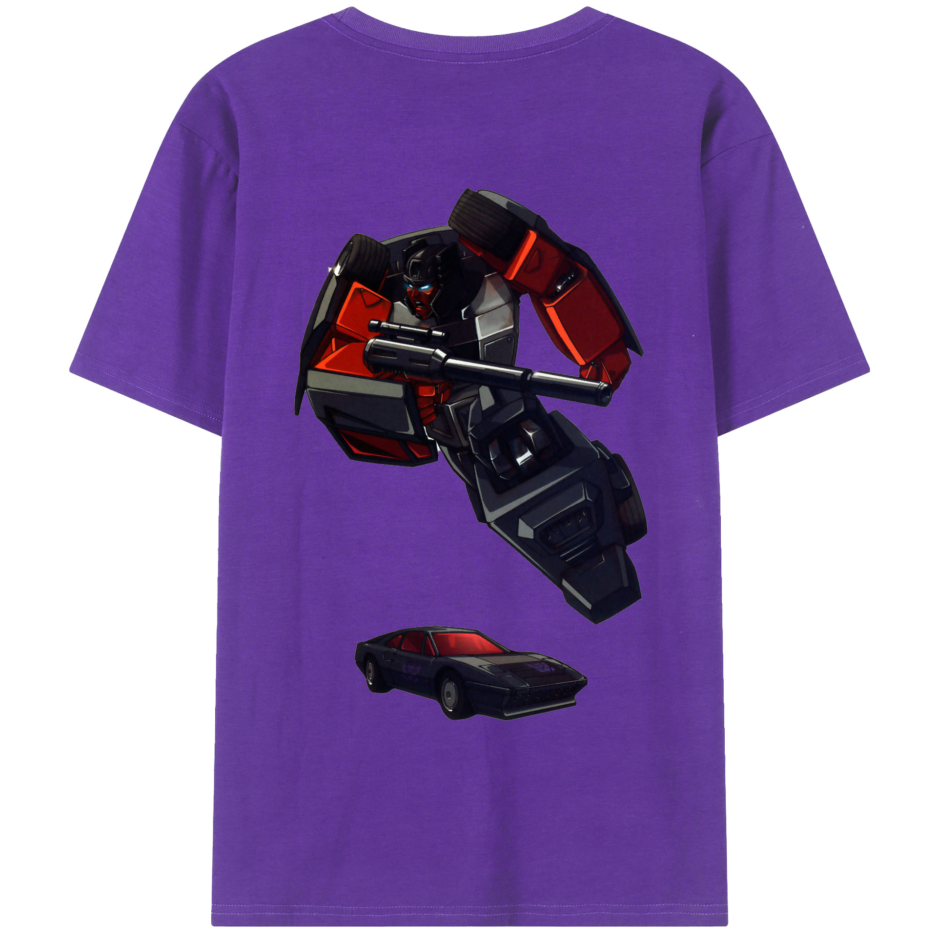 （画像用）  綿100％ メンズ半袖Tシャツ（バックプリント） 通気性