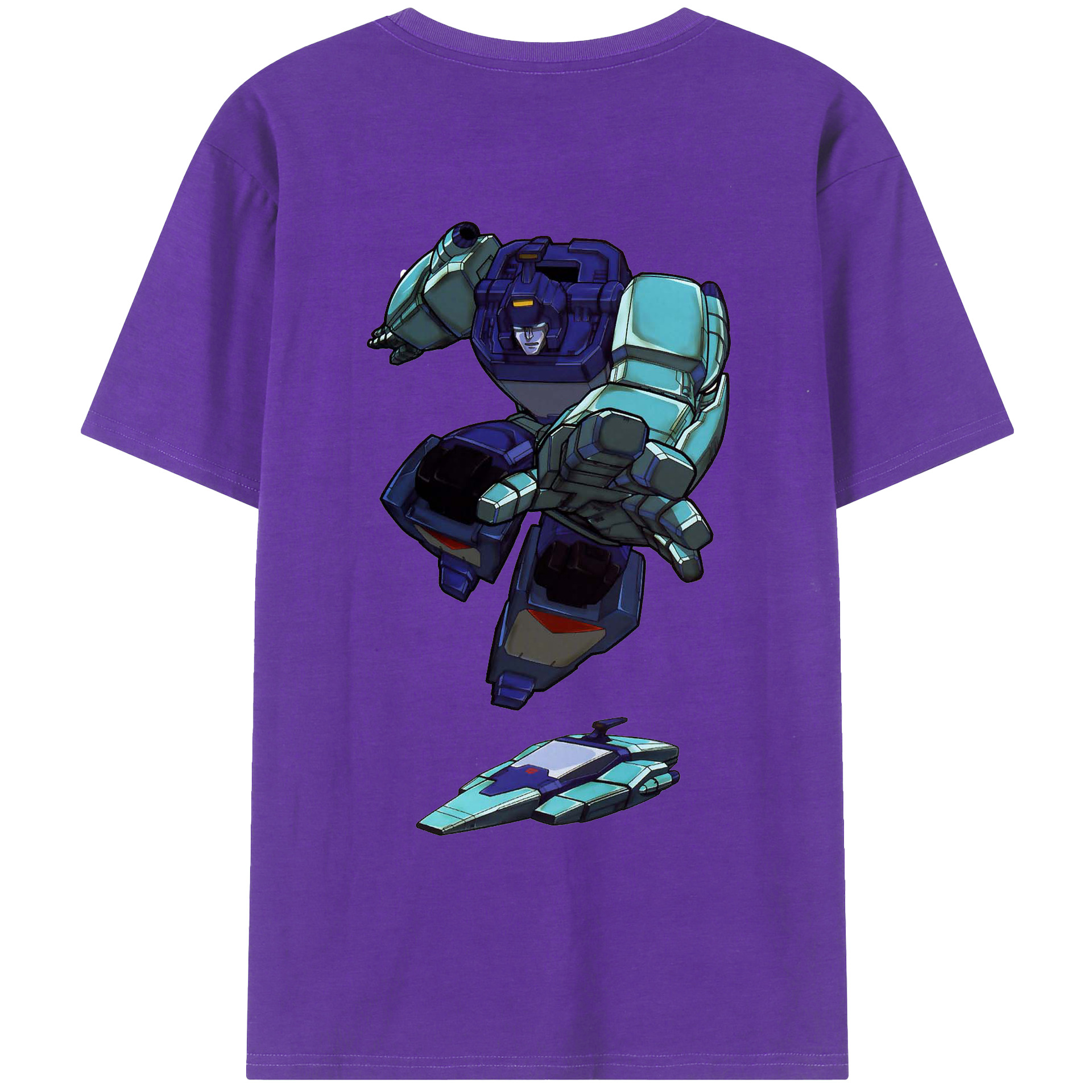 （画像用）  綿100％ メンズ半袖Tシャツ（バックプリント） 通気性